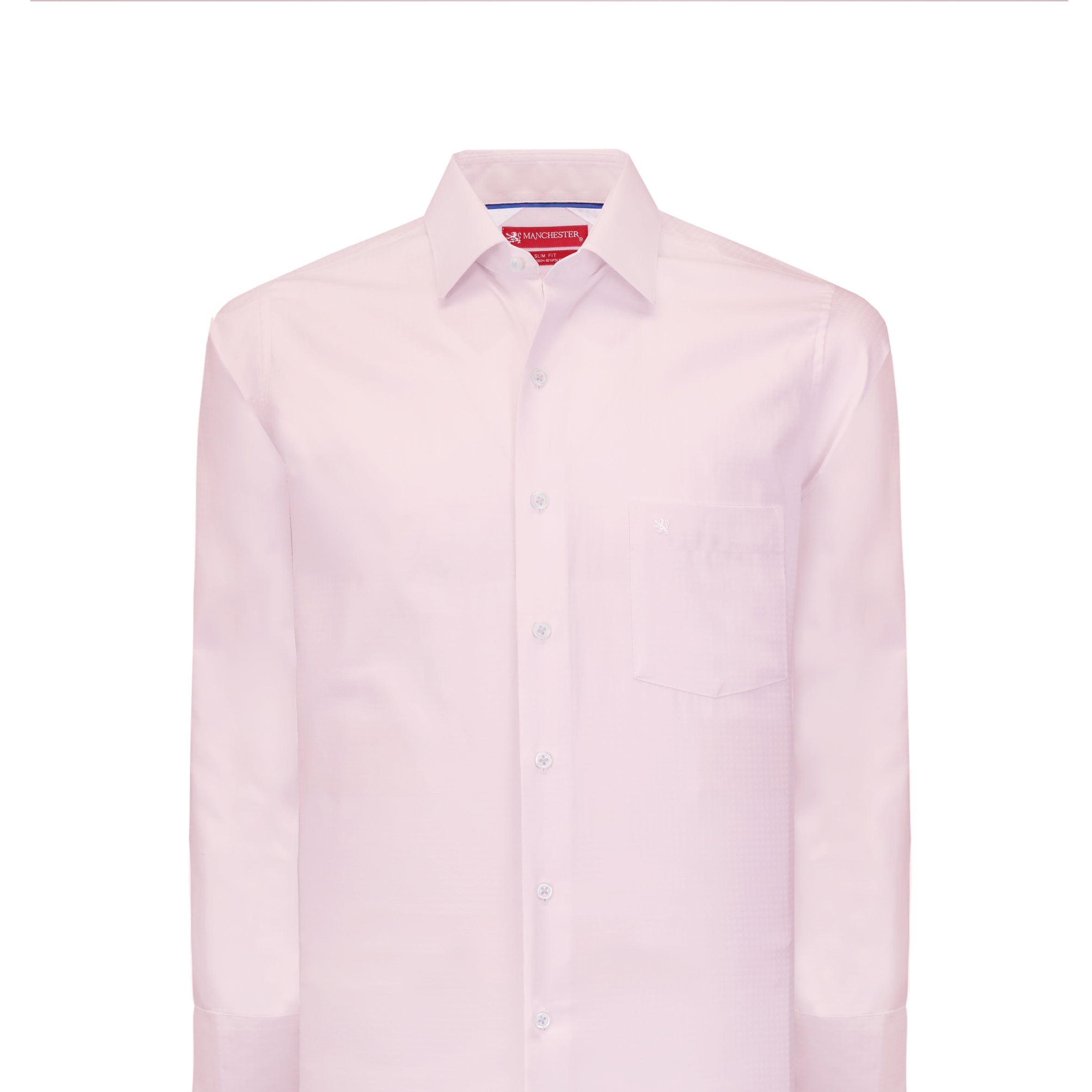 Manchester Camisa Vestir Slim Fit Algodón-Poliéster - Manga Larga