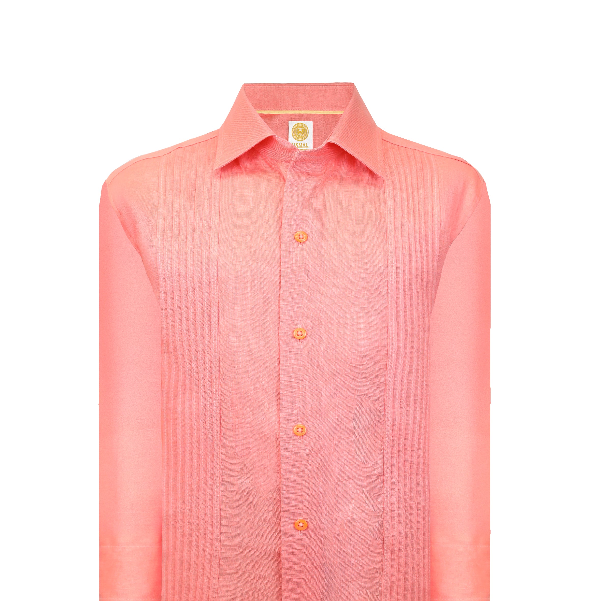 Manchester Junior Guayabera 100% Lino - Manga Larga