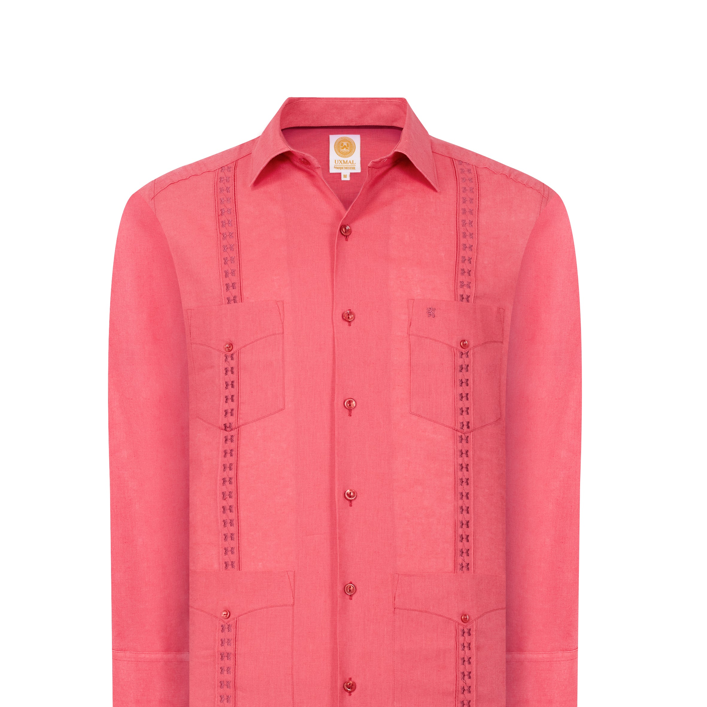 Manchester Guayabera 55% Lino / 45% Algodón