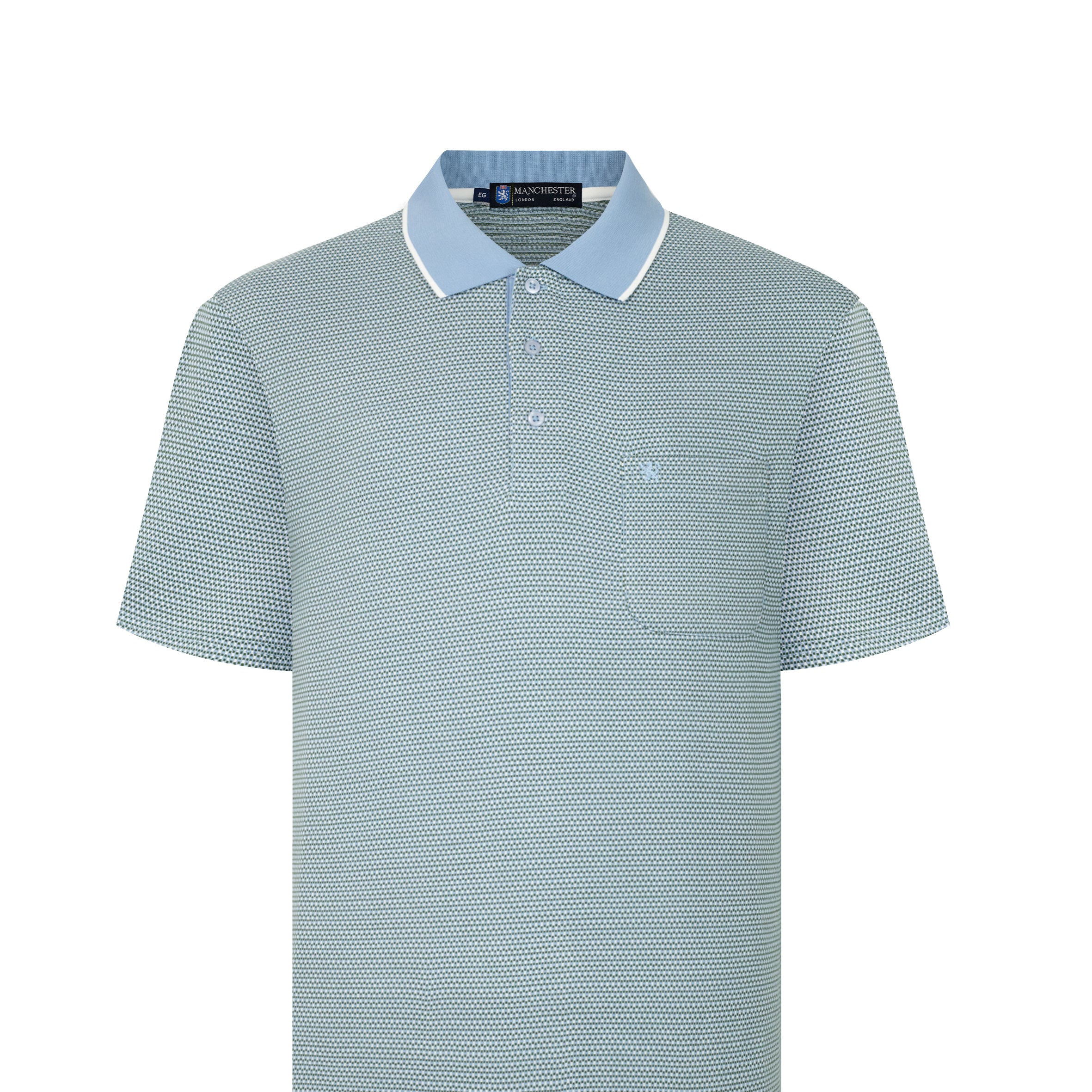 Manchester Playera Polo Lisa 100% Algodón - Manga Corta