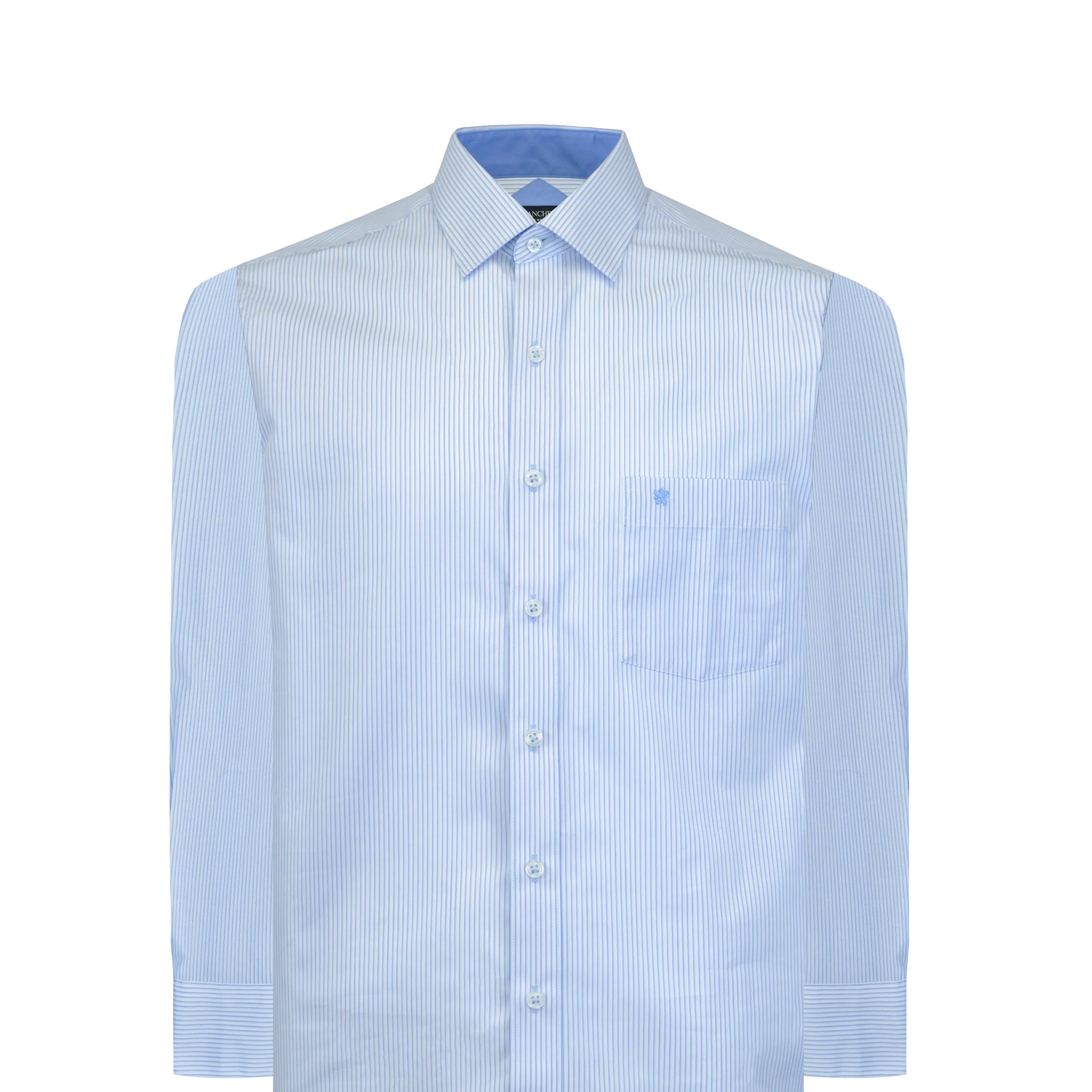 Manchester Camisa de Vestir Regular Fit a Rayas