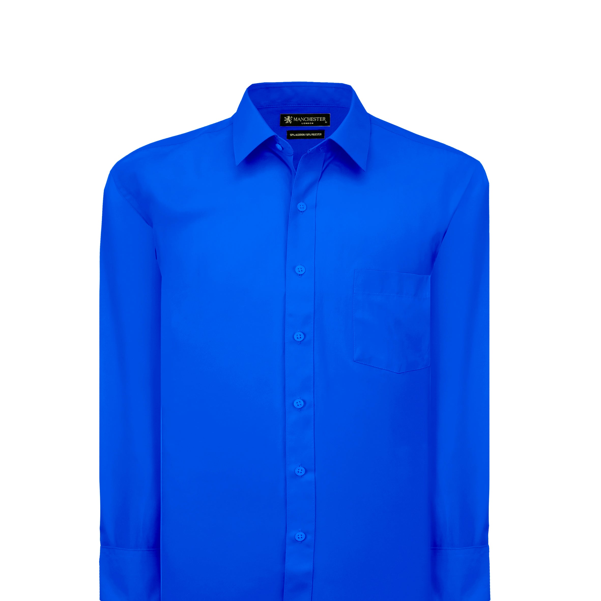 Manchester Camisa Vestir Algodón-Poliéster - Manga Larga