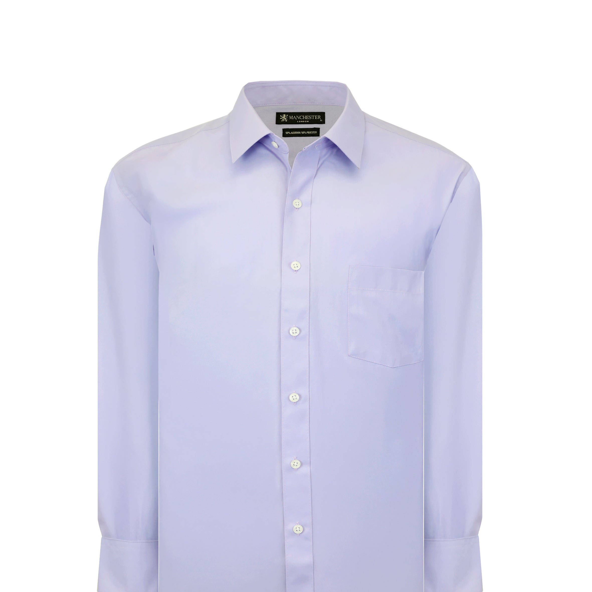 Manchester Camisa Vestir Algodón-Poliéster - Manga Larga