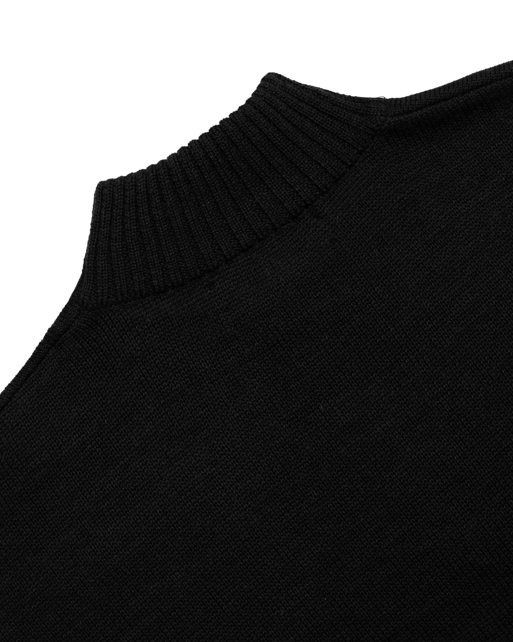 Manchester Suéter Cuello Mock Zipper Lana - Acrílico - Manchester