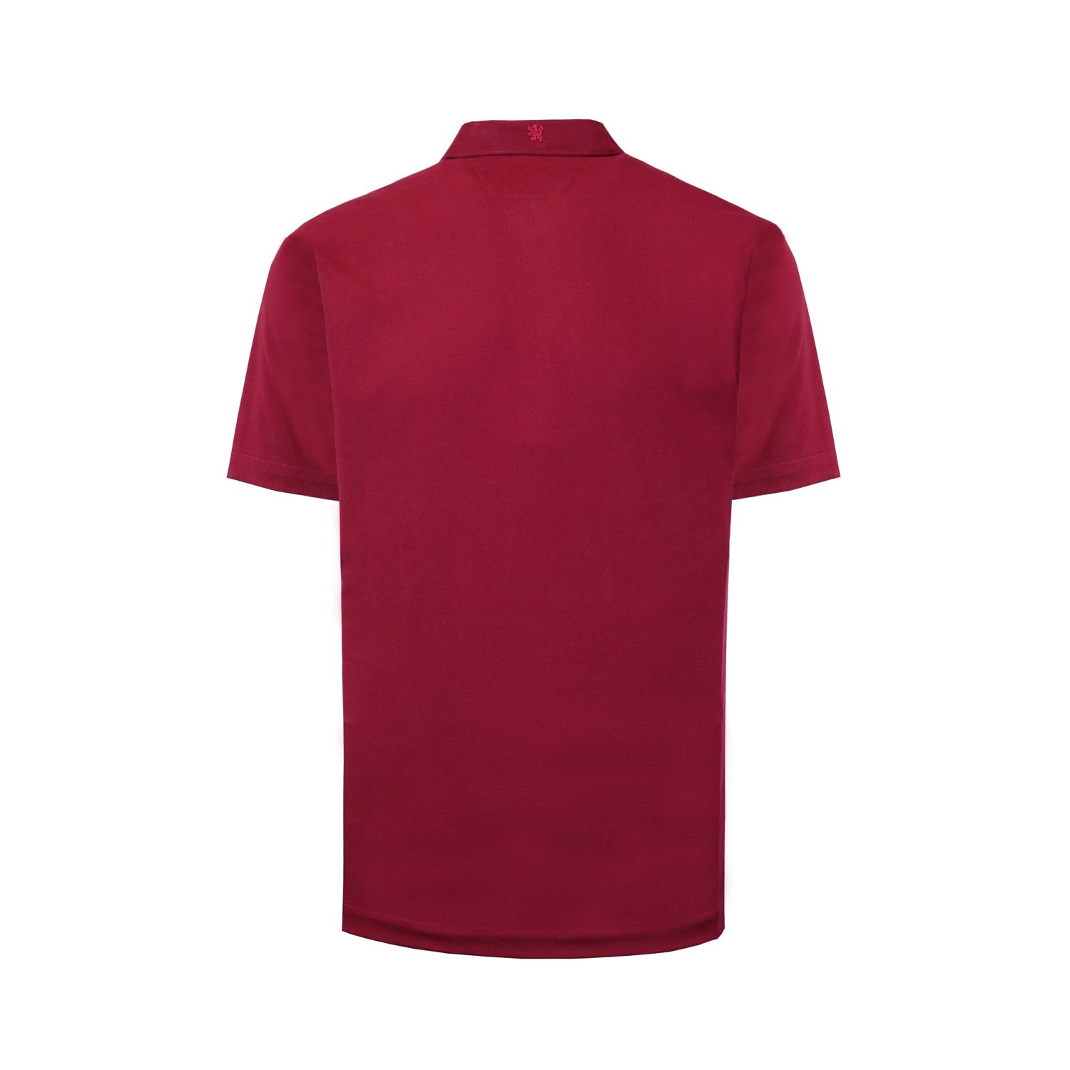 Manchester Performance Playera Polo Slim Fit color guindo para hombre