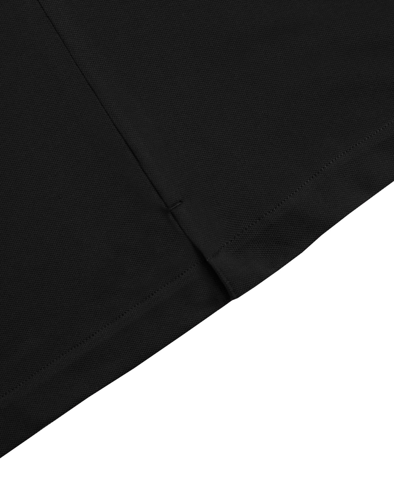 Manchester Performance Playera Polo Slim Fit color negro para hombre