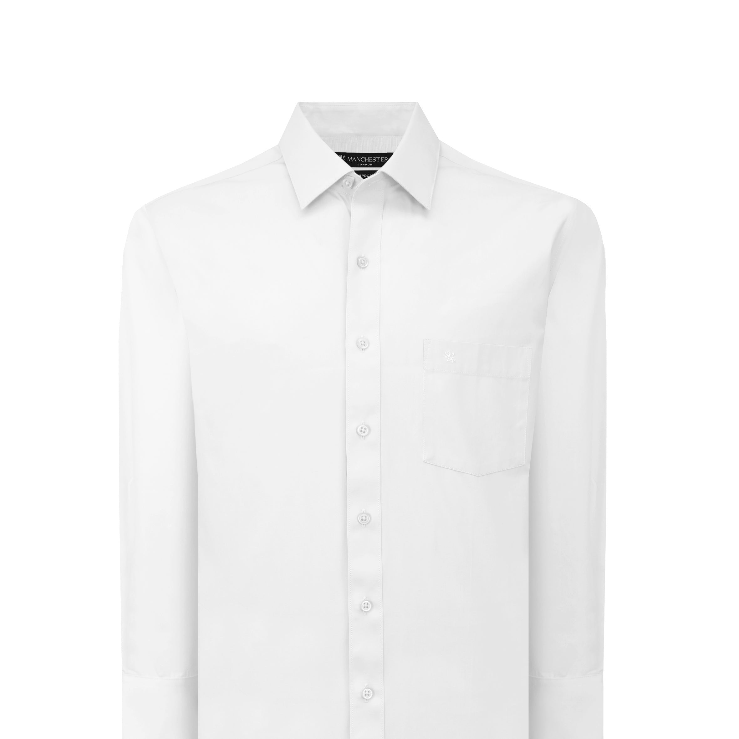 Manchester Camisa de Vestir Mezcla de Algodón y Poliéster - Cuello Ajustable