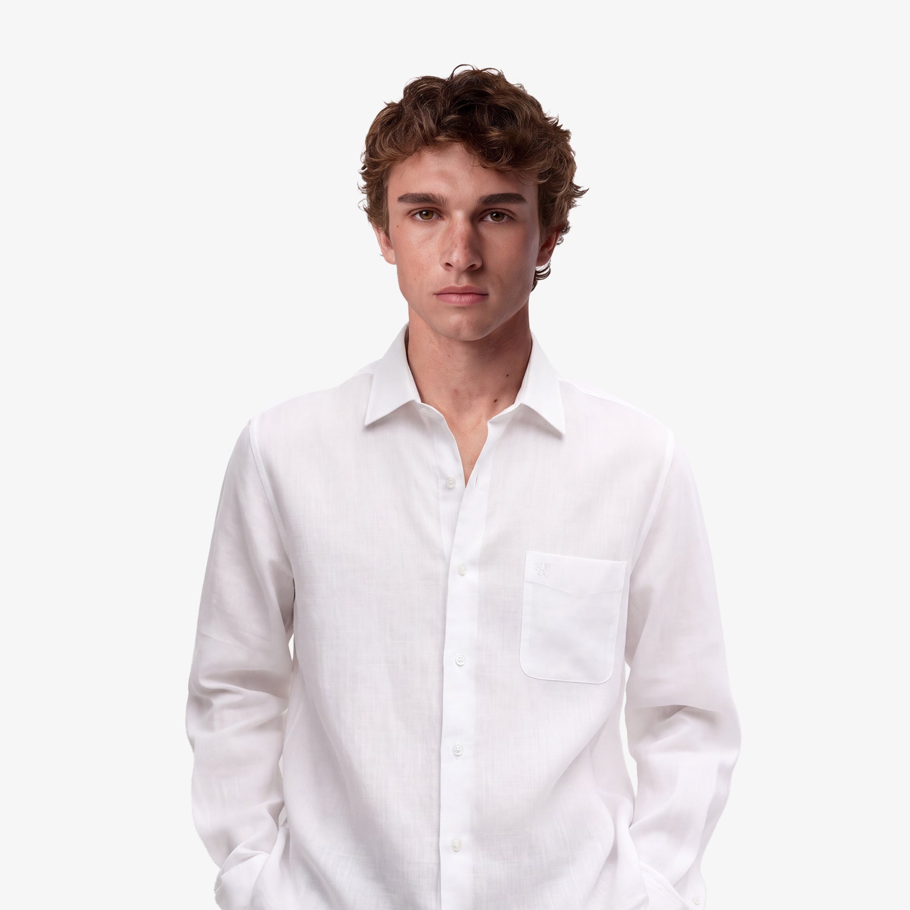 Manchester Elite Camisa Casual Lino