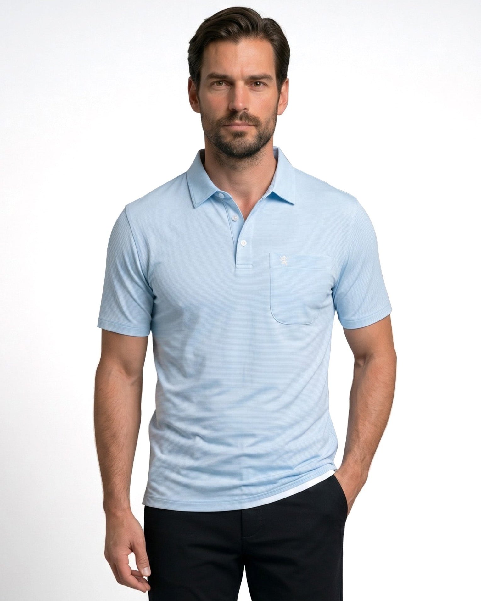 Manchester Polo tipo Deportiva Cool Free en Rayas - Manchester