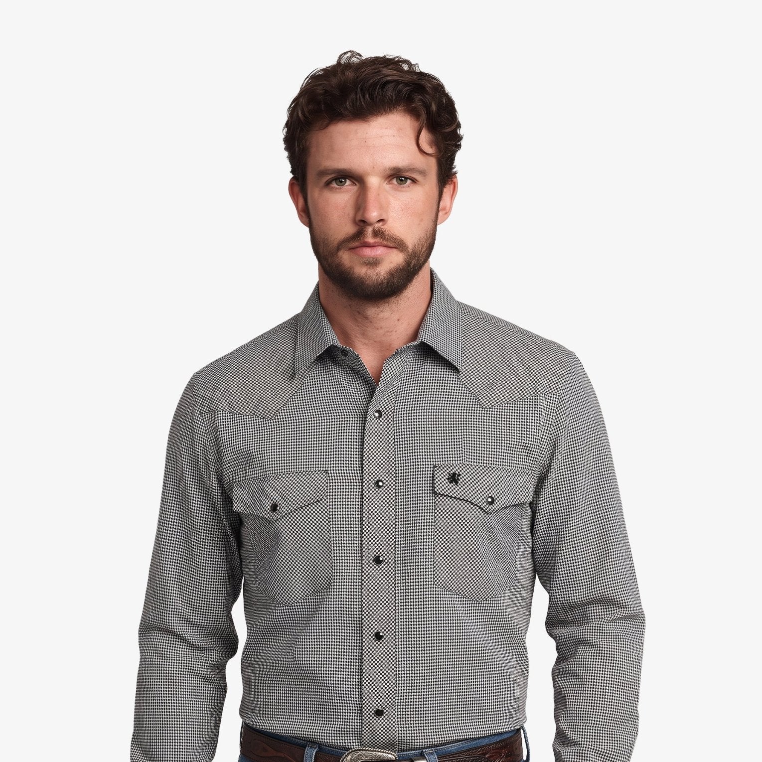 Camisa Vaquera Poliéster y Algodón - Manga Larga - Manchester