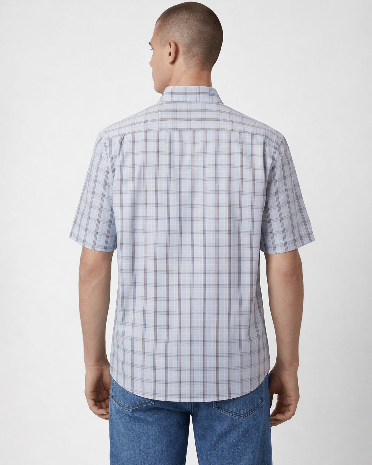 Manchester Camisa Casual Algodón-Poliéster Manga Corta - Manchester