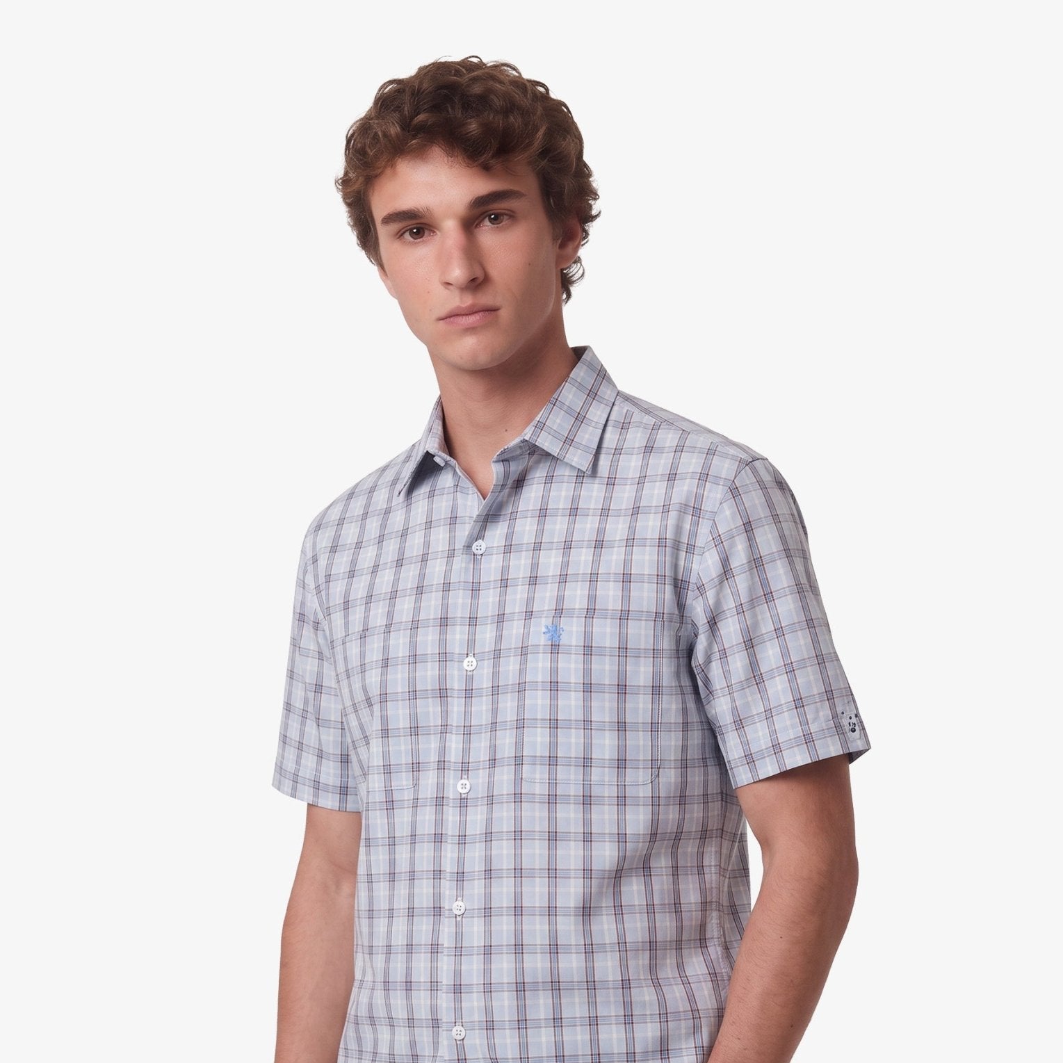 Manchester Camisa Casual Algodón-Poliéster Manga Corta - Manchester
