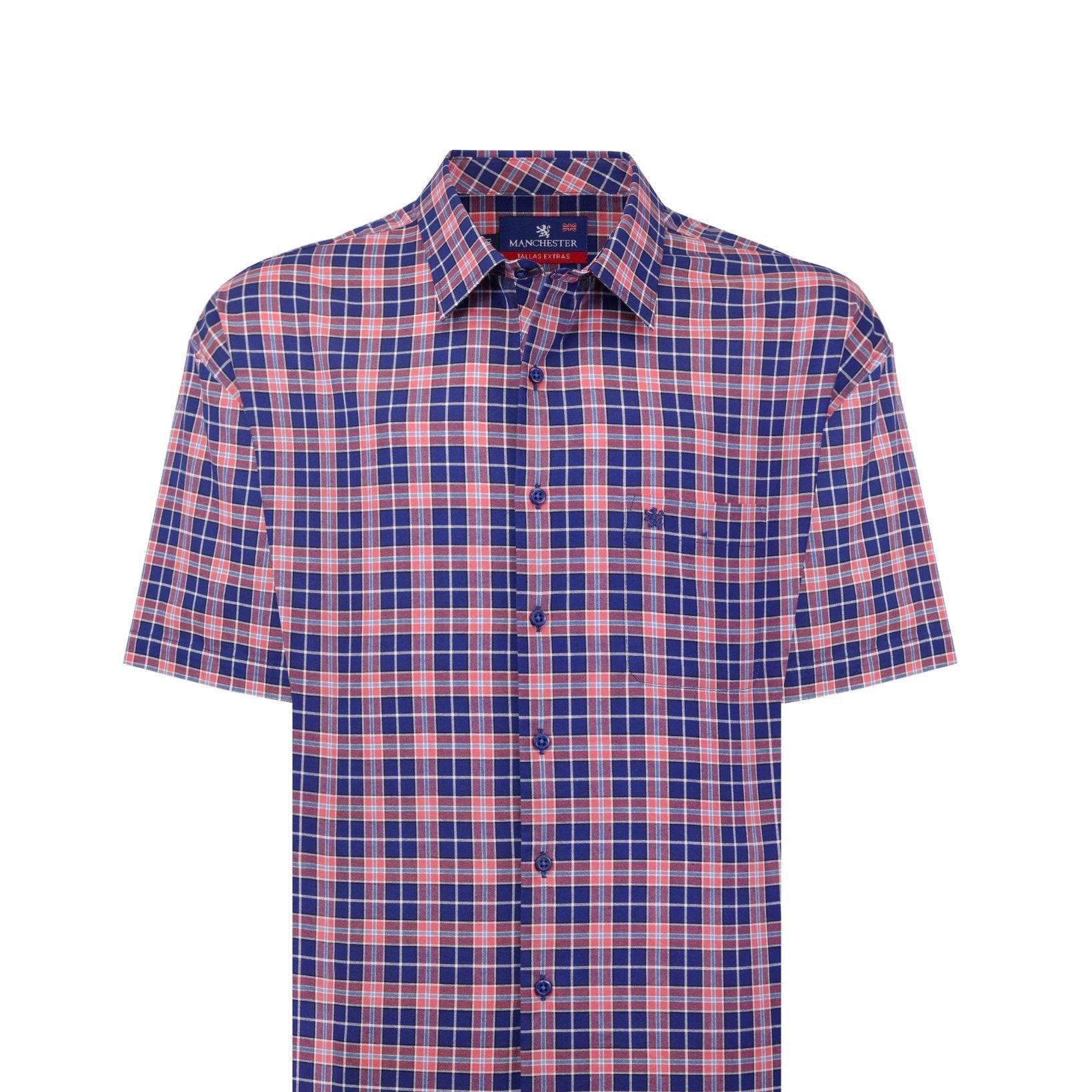 Manchester Camisa Casual Big & Tall 100% Algodón - Manchester