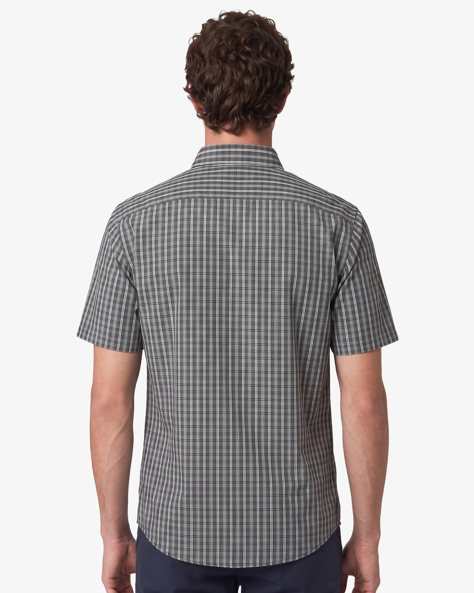 Manchester Camisa Casual Button Down - Manga Corta - Manchester