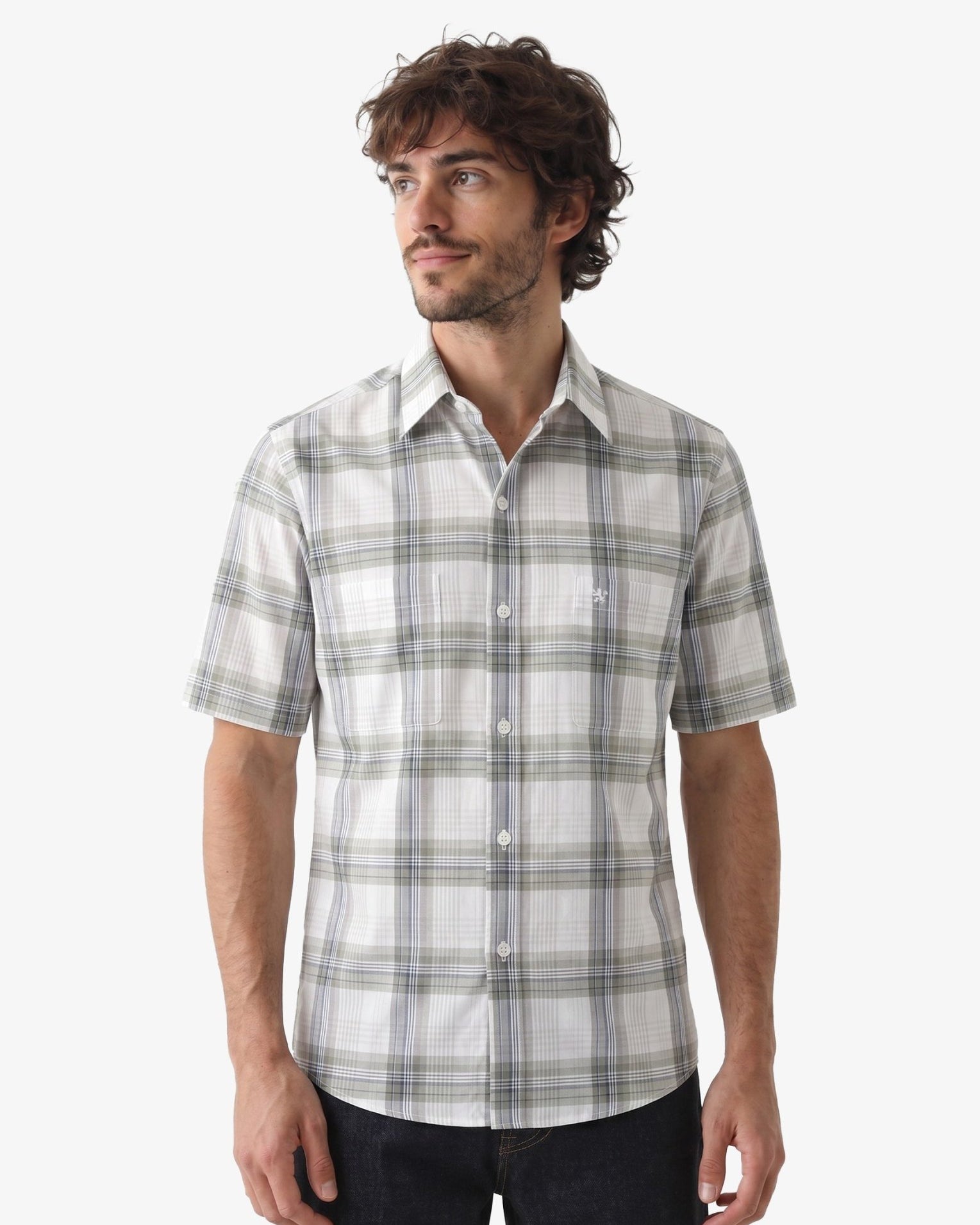Manchester Camisa Casual Cuadros de Verano Dos Bolsillos - Manchester
