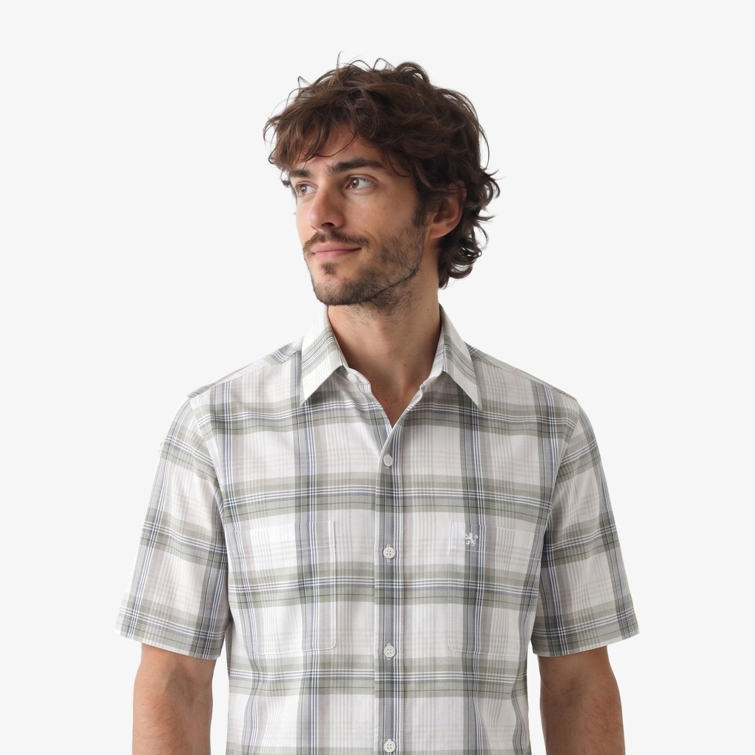 Manchester Camisa Casual Cuadros de Verano Dos Bolsillos - Manchester