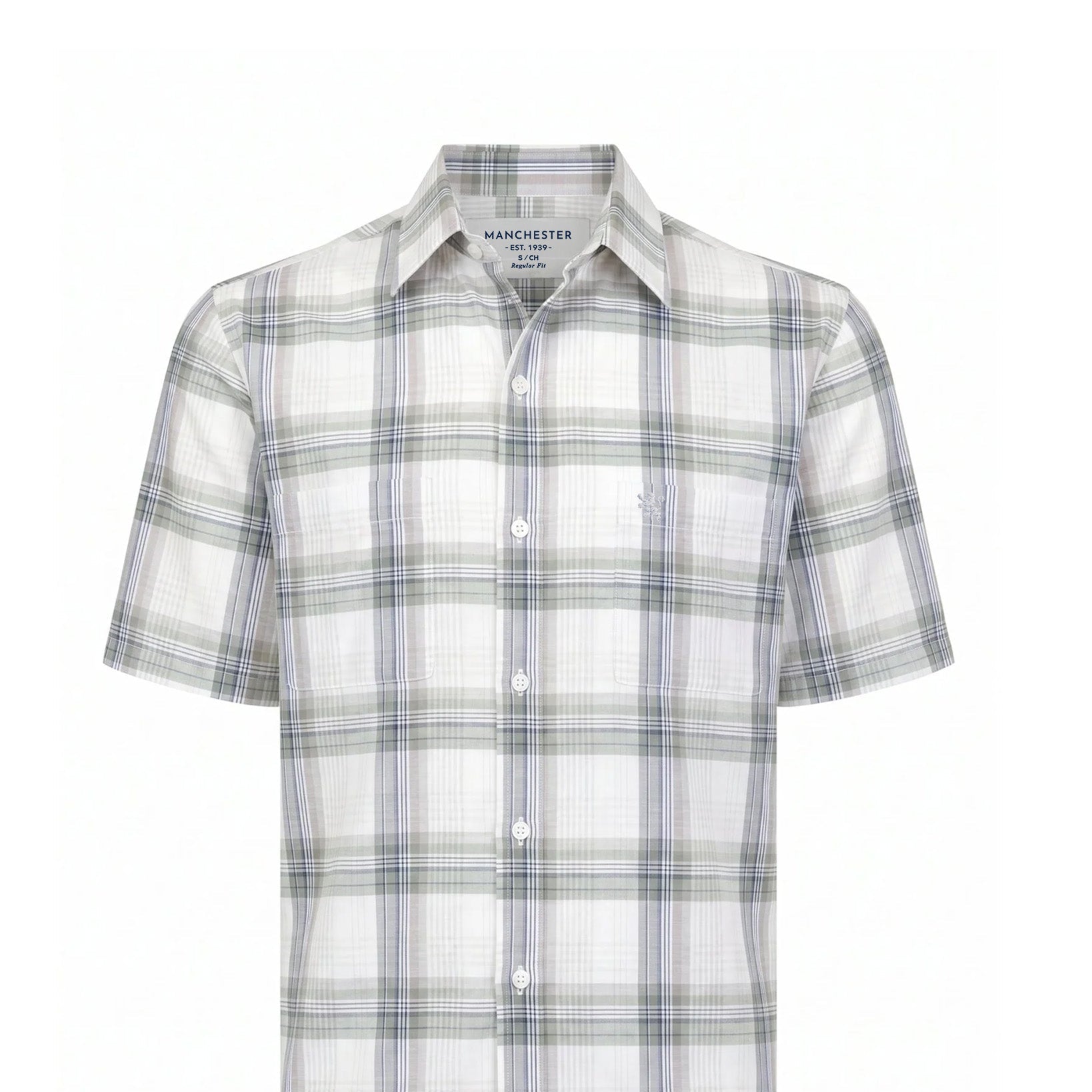 Manchester Camisa Casual Cuadros de Verano Dos Bolsillos - Manchester