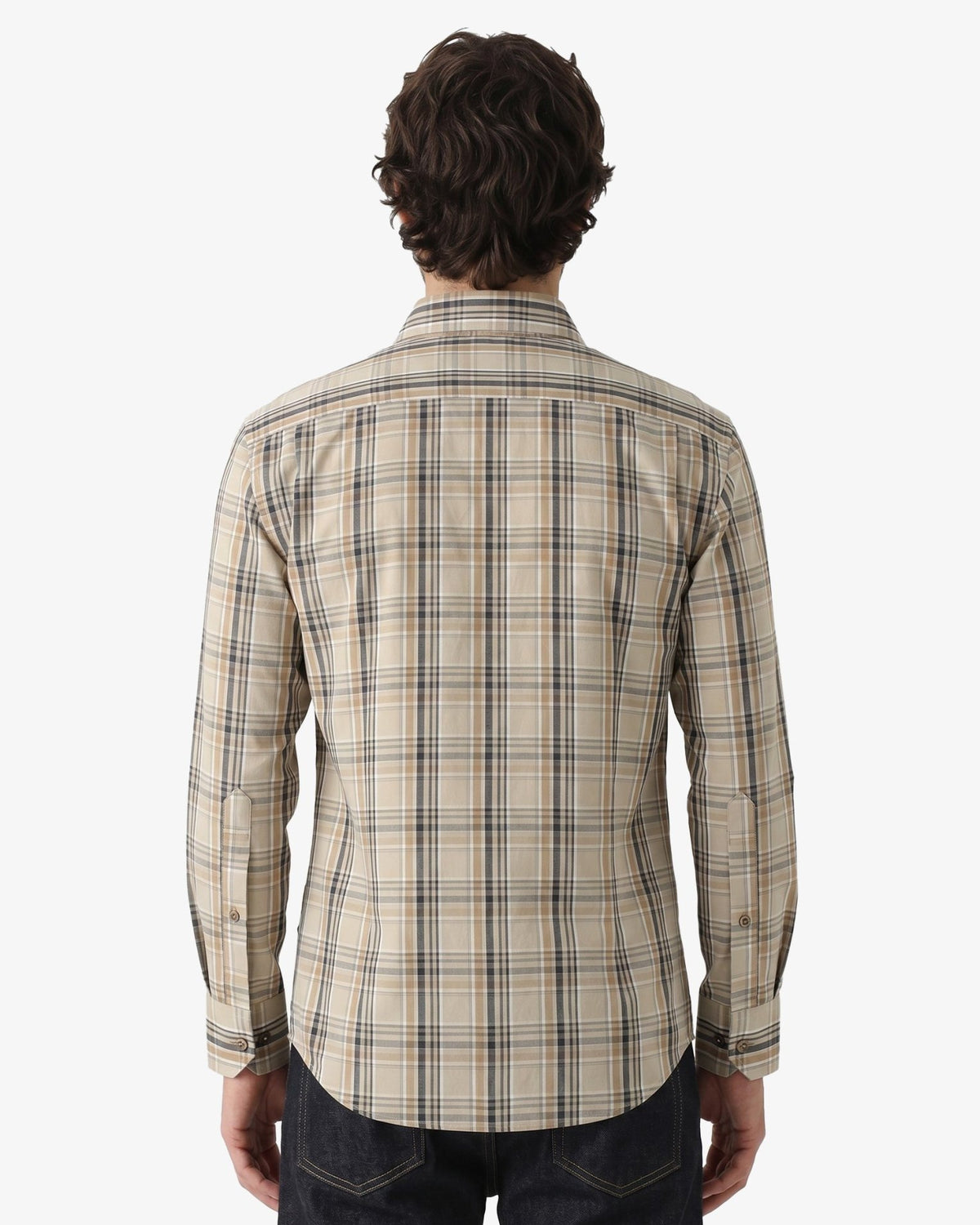 Manchester Camisa Casual Plaid Clásico - Manga Larga - Manchester