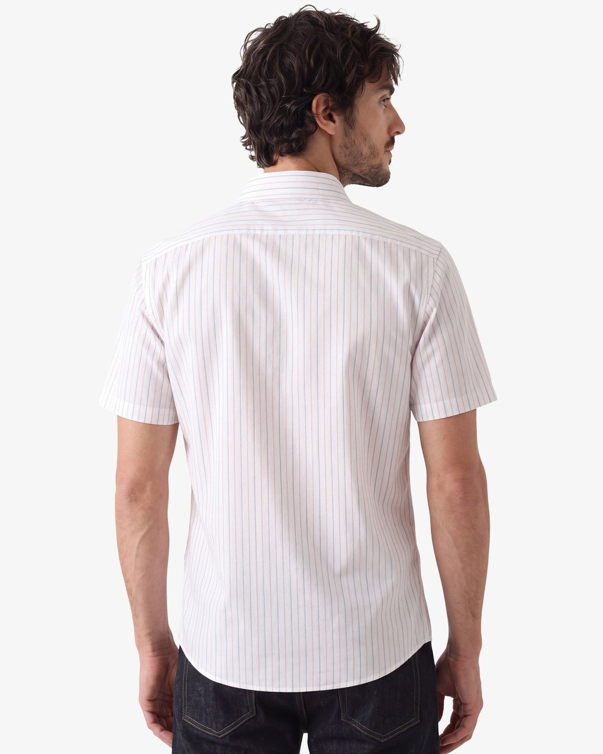 Manchester Camisa Casual Rayas Clásicas Manga Corta - Manchester