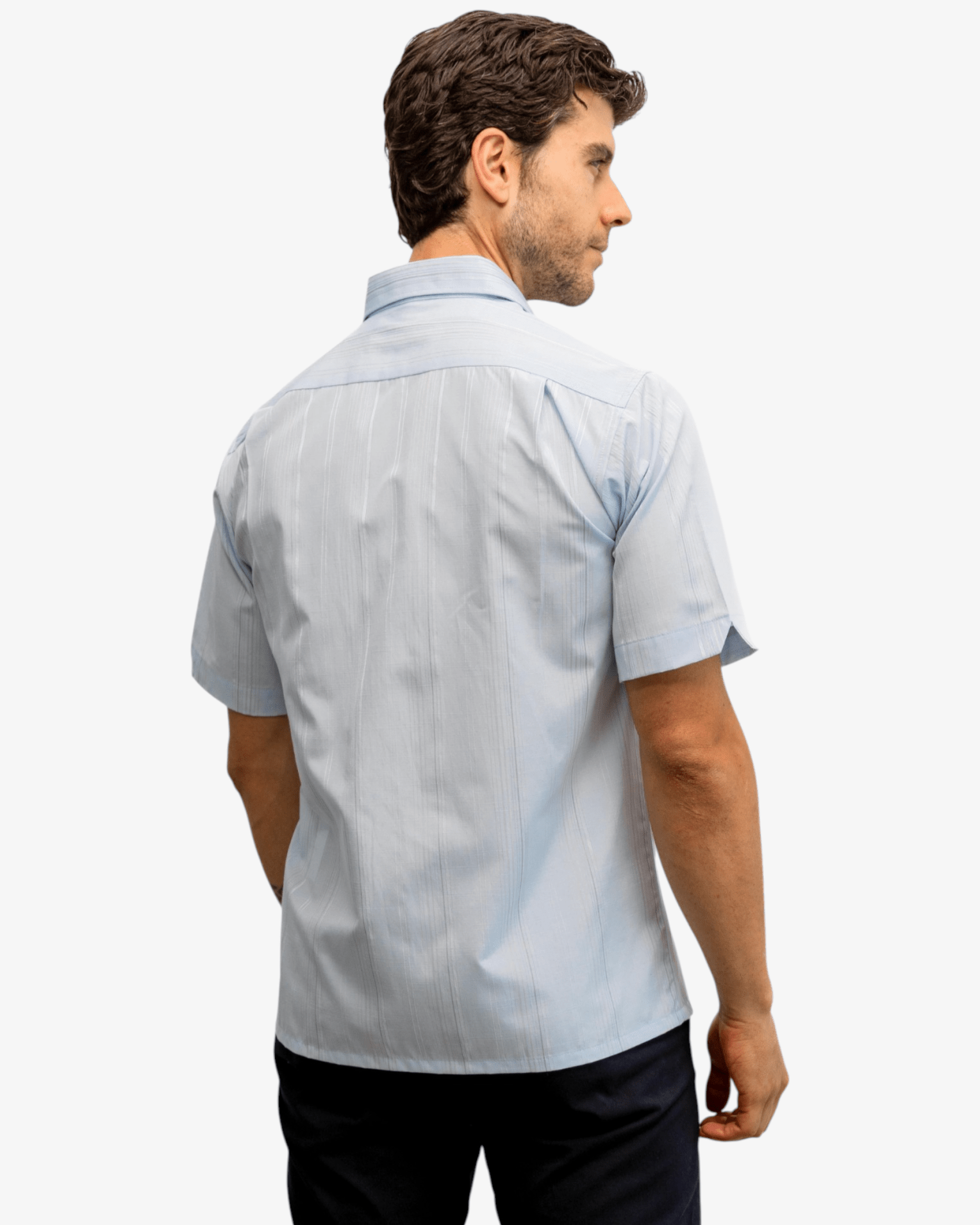Manchester Camisa Casual Rayas Dos Bolsillos Estilo Moderno - Manchester