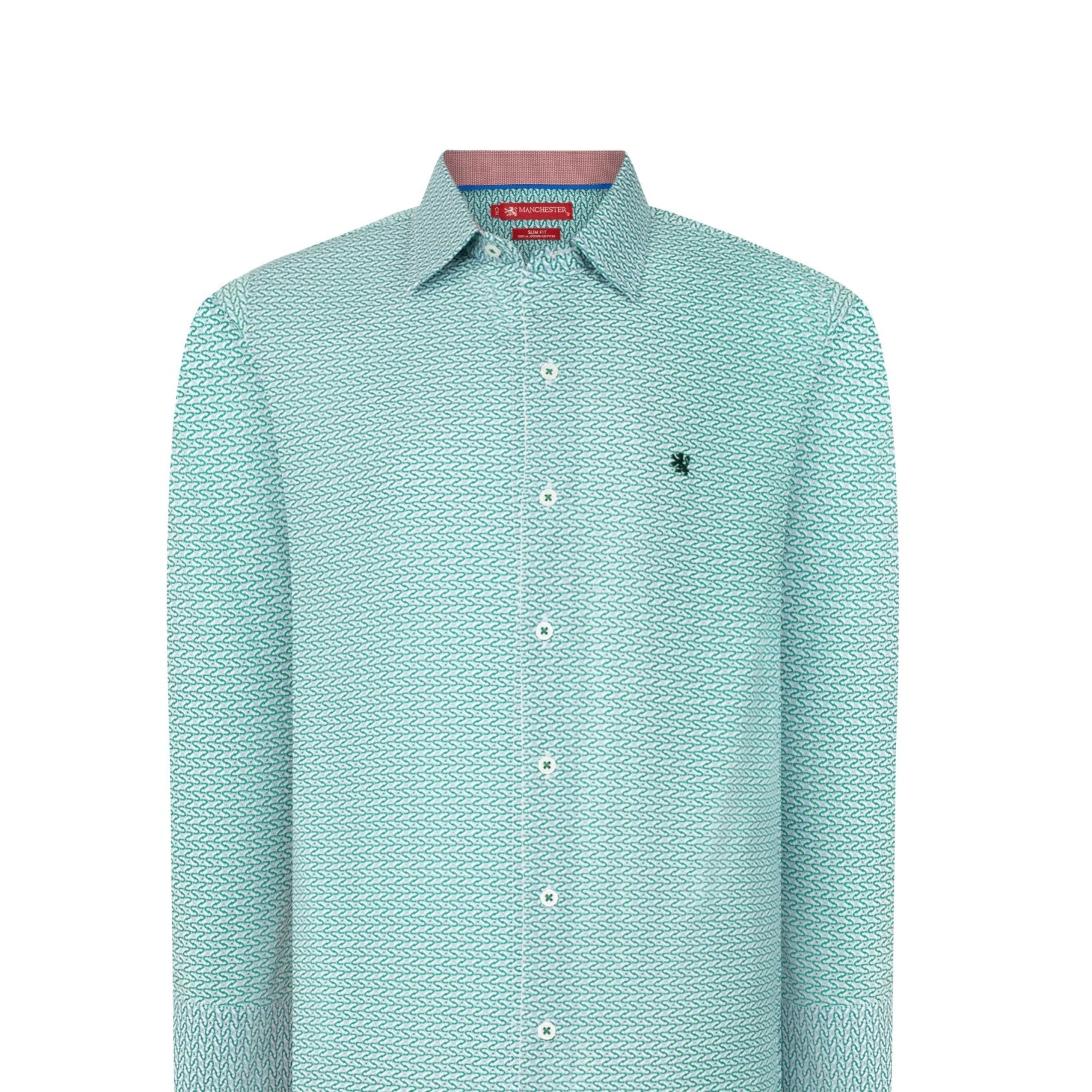 Manchester Camisa Casual Slim Fit Algodón Puro - Manga Larga - Manchester