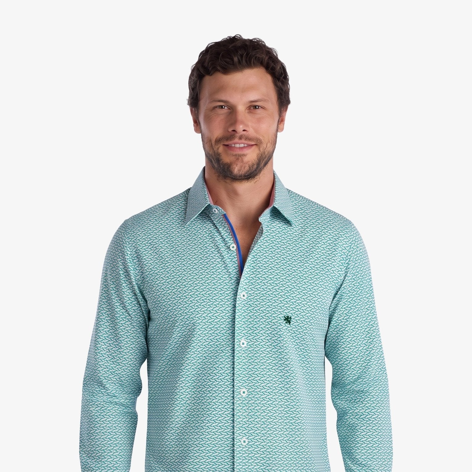 Manchester Camisa Casual Slim Fit Algodón Puro - Manga Larga - Manchester