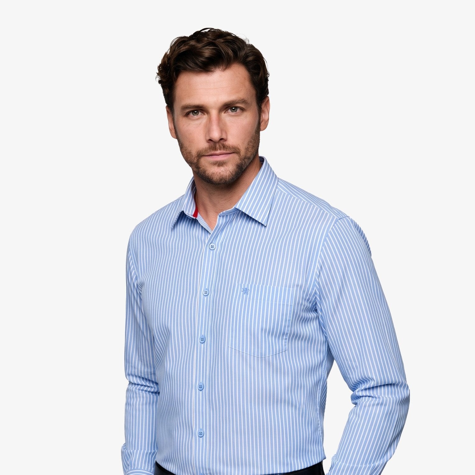 Manchester Camisa Casual Slim Fit en Rayas - Manchester