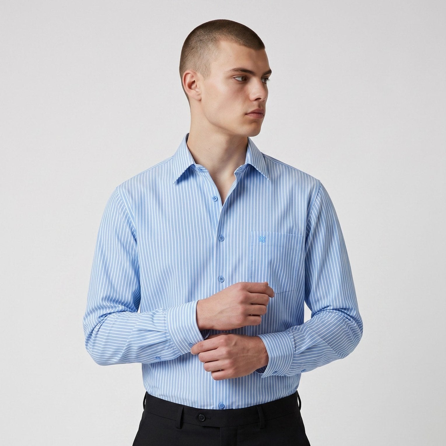 Manchester Camisa Casual Slim Fit en Rayas - Manchester