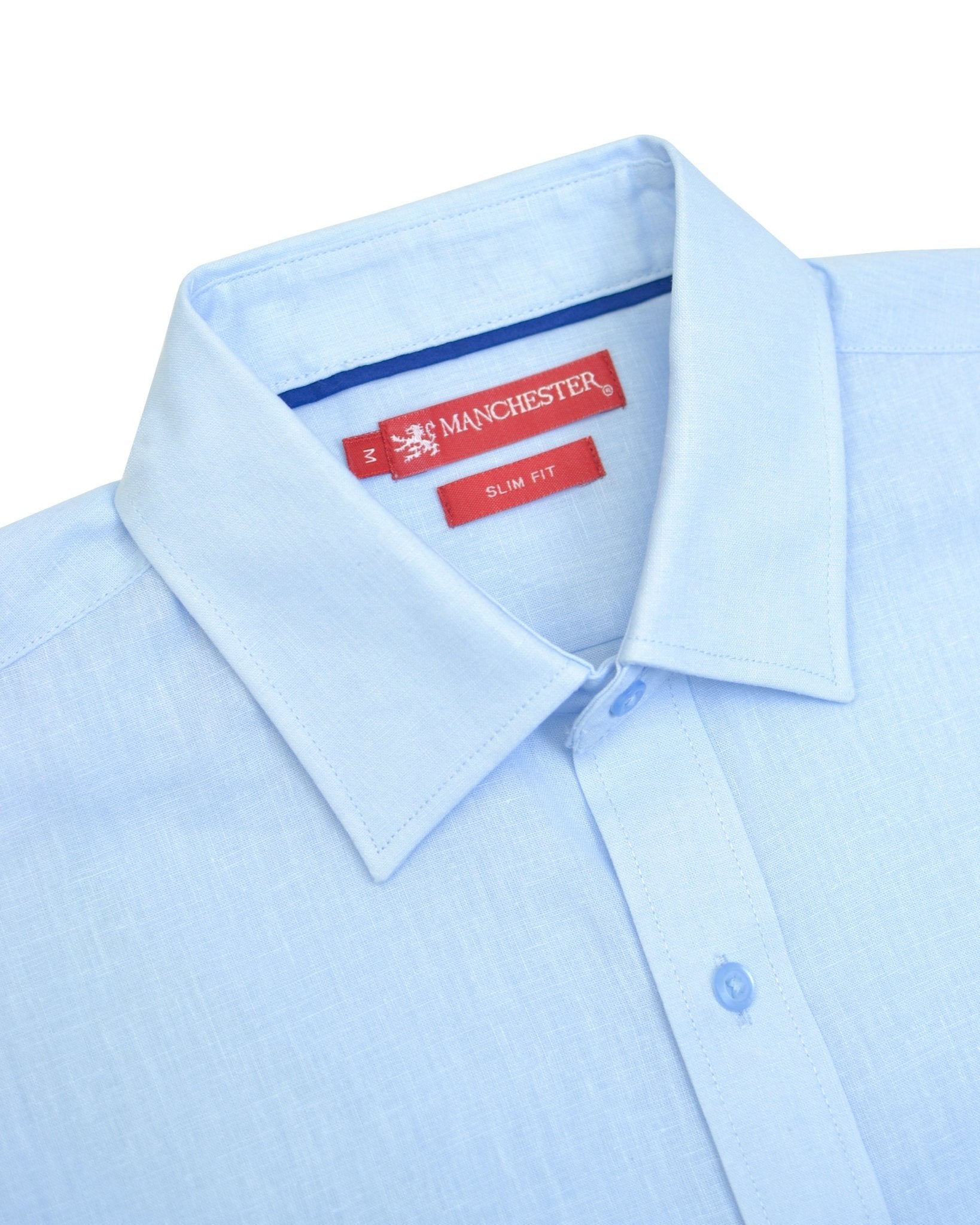 Manchester Camisa Casual Slim Fit Lino y Algodón - Manchester