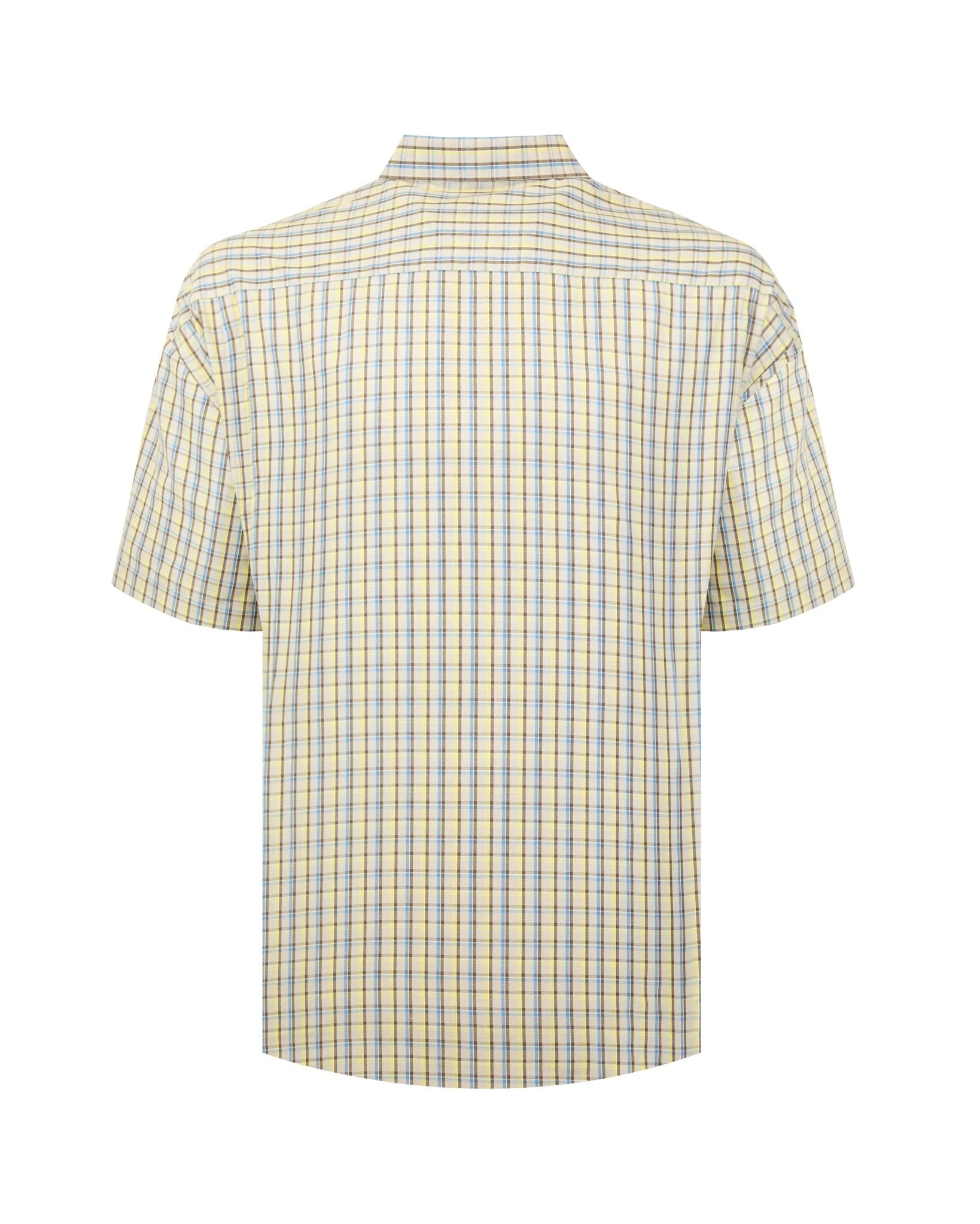 Manchester Camisa Casual Talla Extra Cuadros Algodón - Poliéster - Manchester