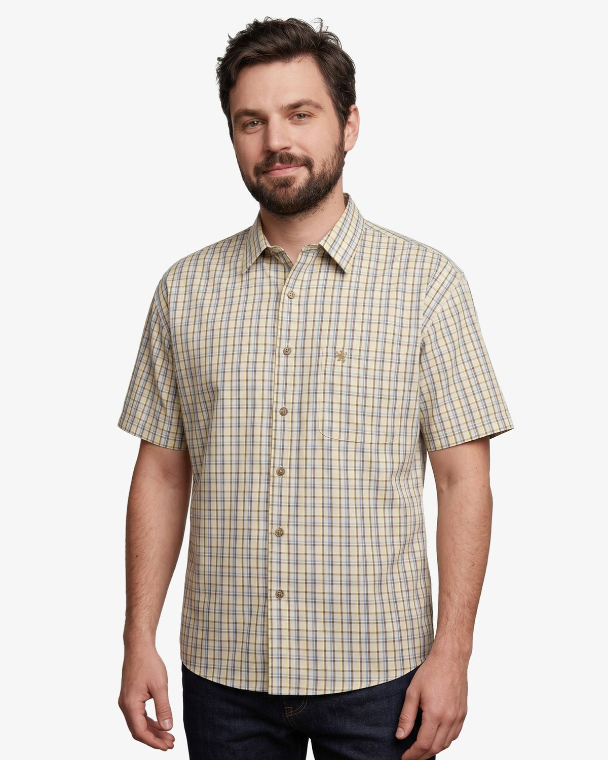 Manchester Camisa Casual Talla Extra Cuadros Algodón-Poliéster - Manchester