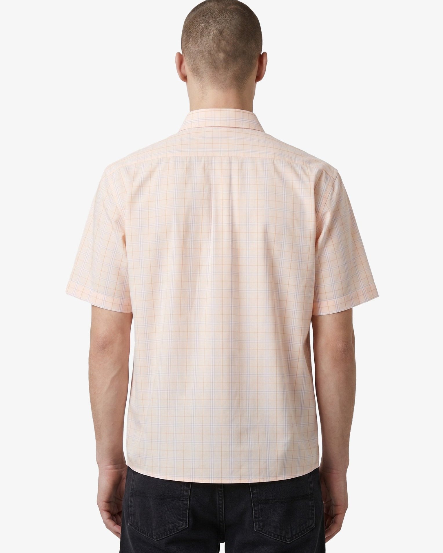Manchester Camisa Chazarilla con Diseño de Cuadrícula y Bolsillos - Manchester