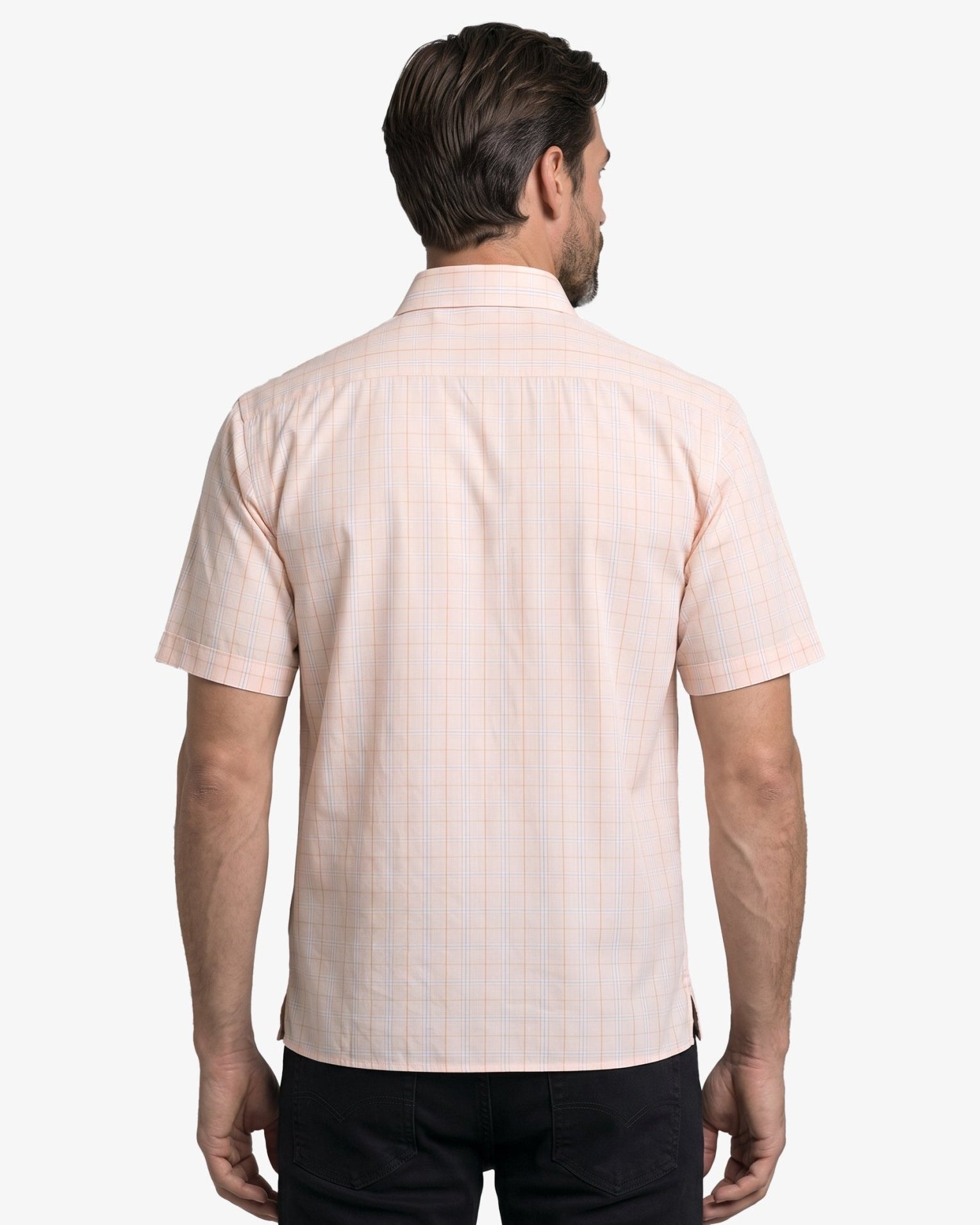 Manchester Camisa Chazarilla con Diseño de Cuadrícula y Bolsillos - Manchester