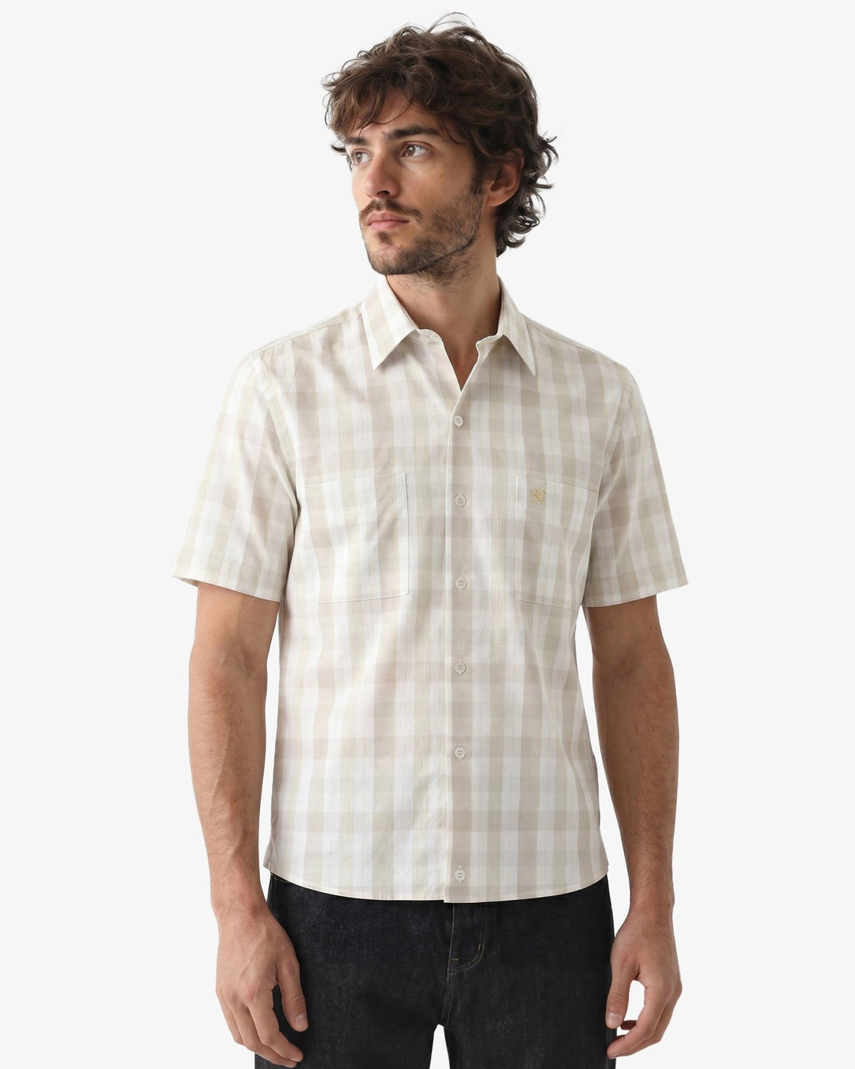 Manchester Camisa Chazarilla Cuadros Vichy Cropped Fit - Manchester