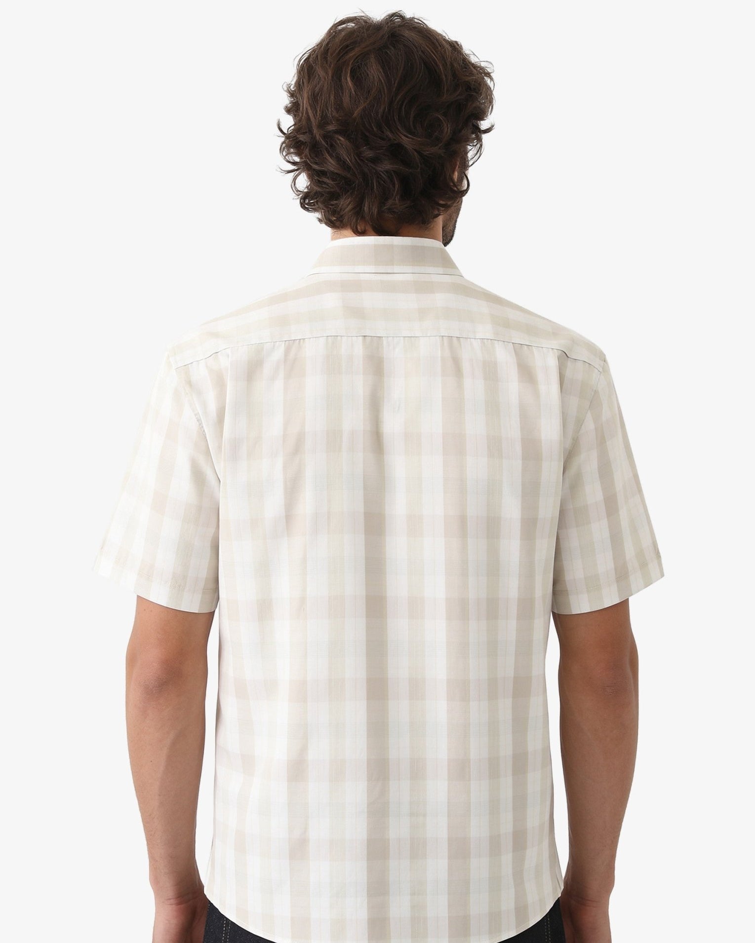 Manchester Camisa Chazarilla de Cuadros Estilo Gingham con Doble Bolsillo - Manchester