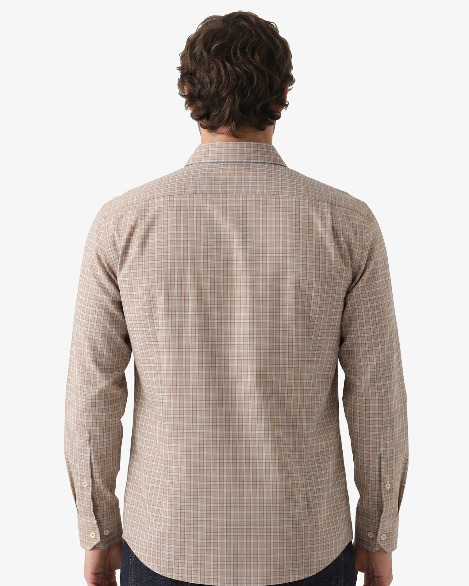 Manchester Camisa de Casual con Patrón Cuadros Sofisticado - Manchester