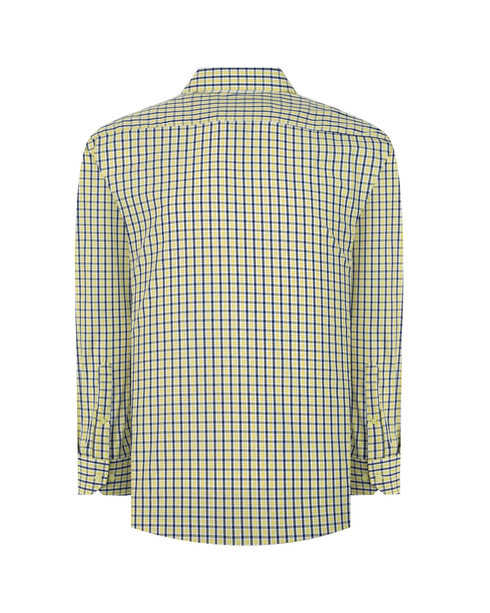 Manchester Camisa de Casual Microcuadro Button Down - Manchester