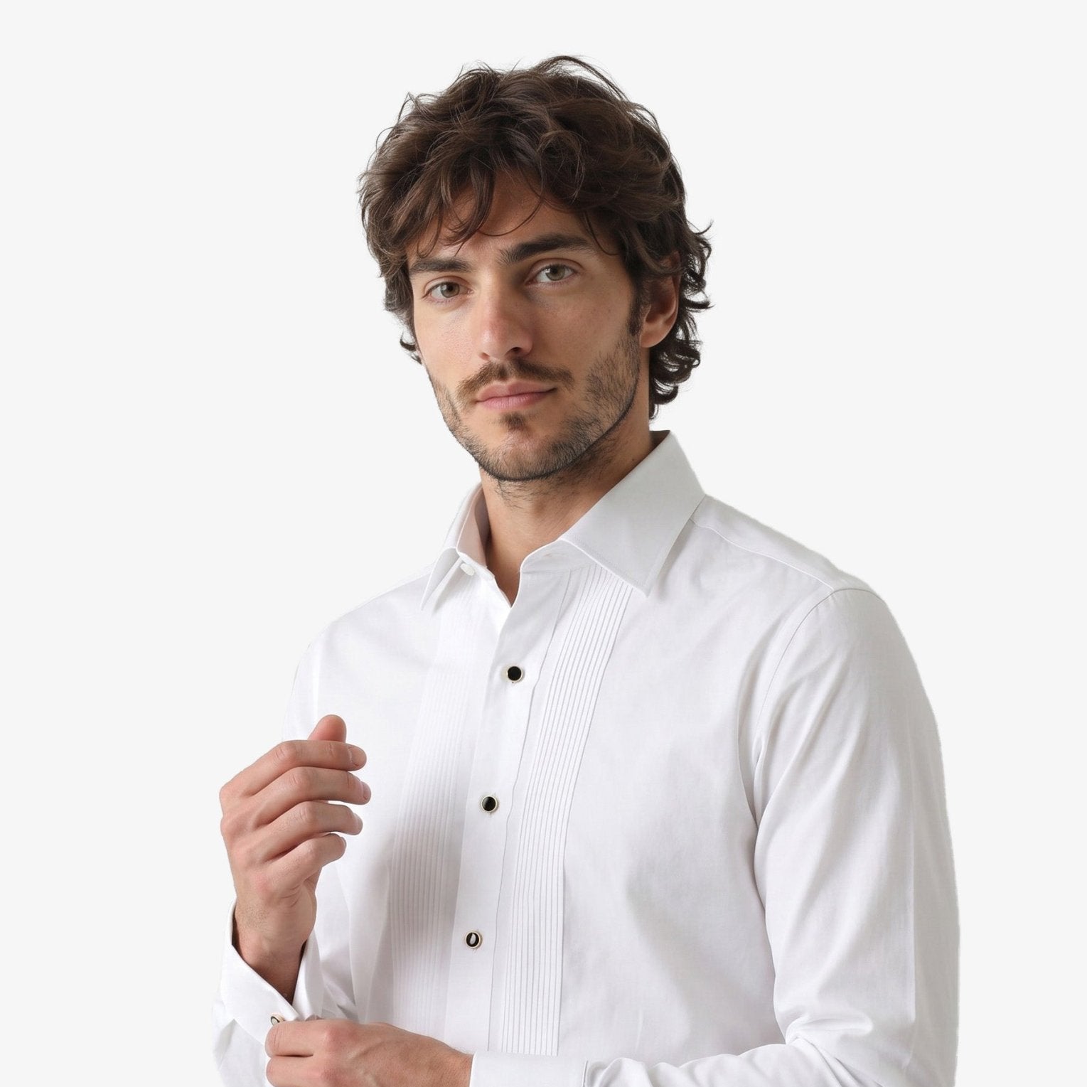 Manchester Camisa de Etiqueta Algodón y Poliéster Manga Larga - Manchester