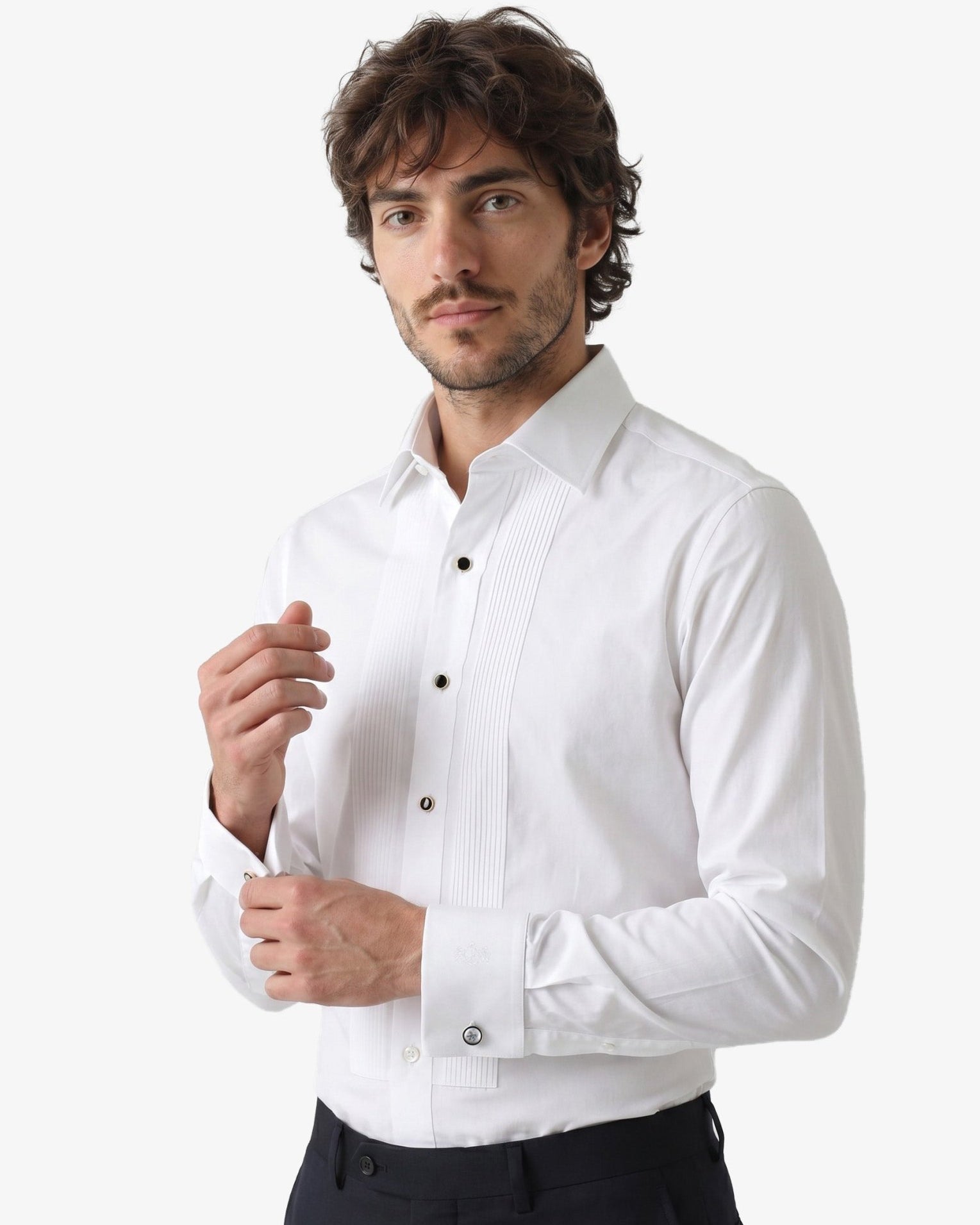 Manchester Camisa de Etiqueta Algodón y Poliéster Manga Larga - Manchester