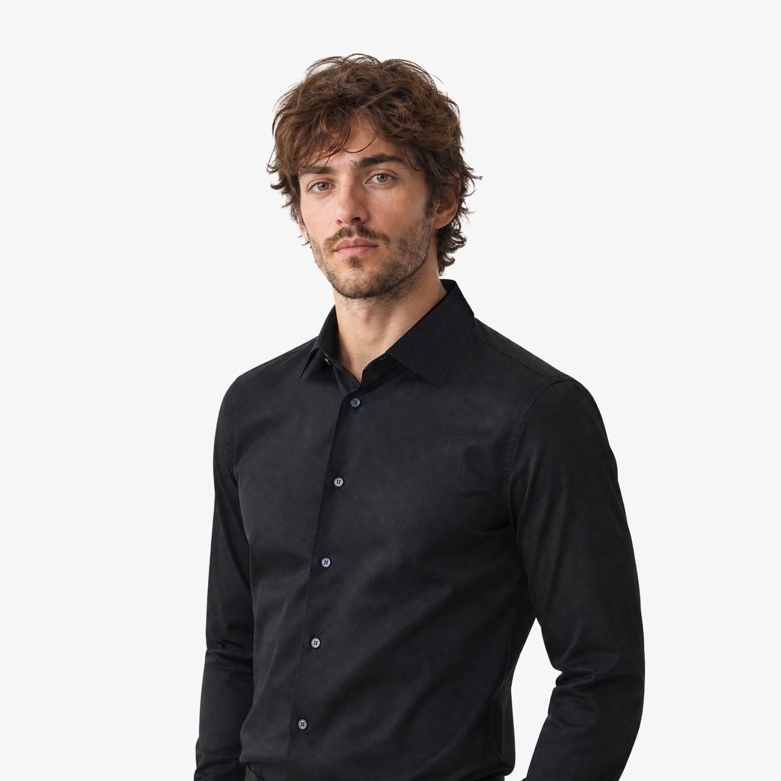 Manchester Camisa de Etiqueta en Algodón con Puño Doble - Manchester