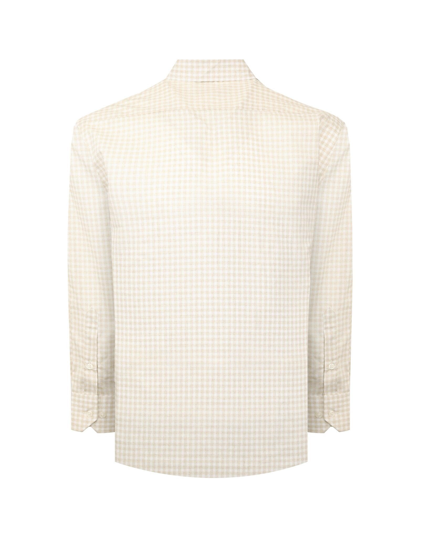 Manchester Camisa de Semi - Casual con Diseño Geométrico Suave - Manchester