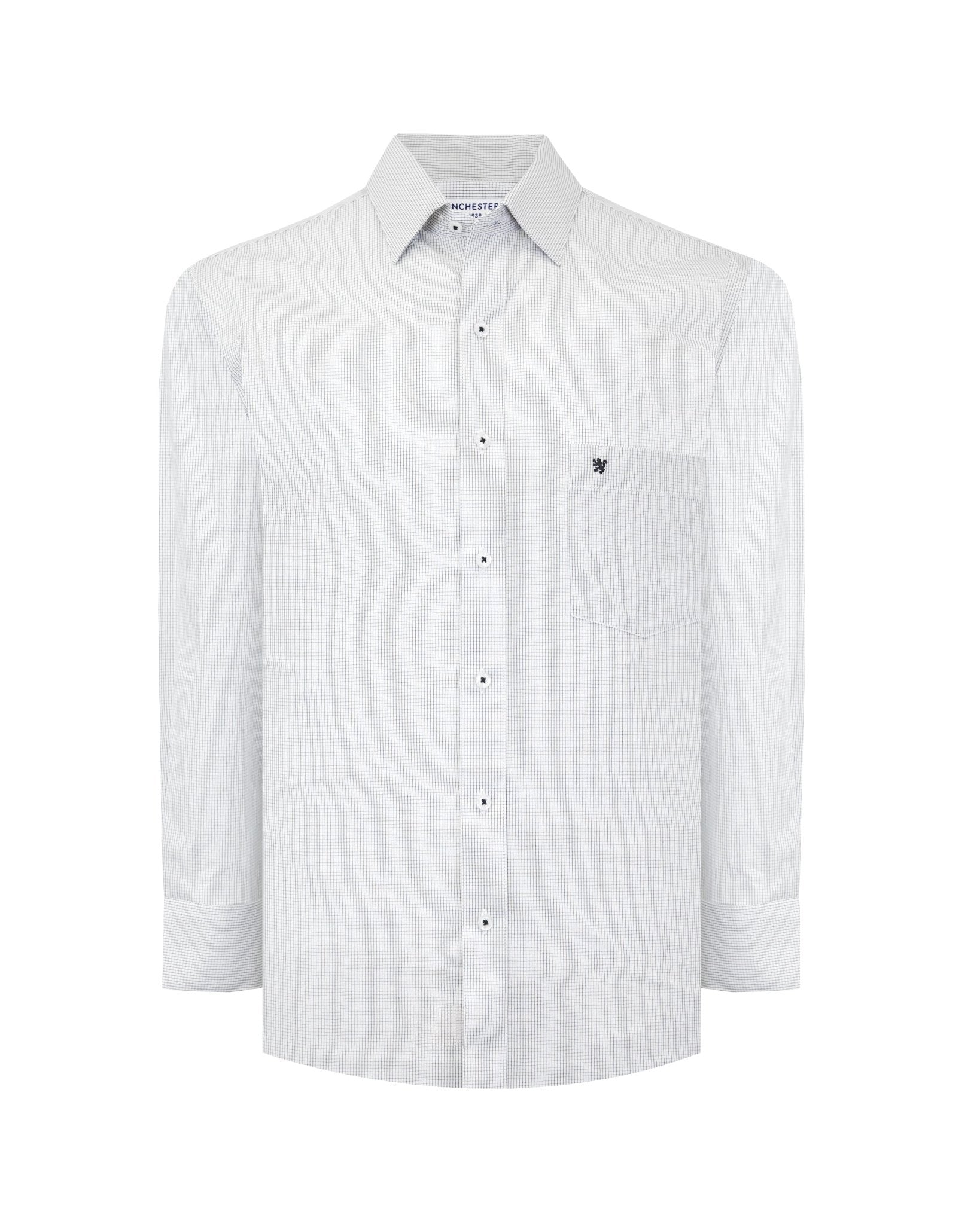 Manchester Camisa de Vestir Button Down Oculto - Manchester