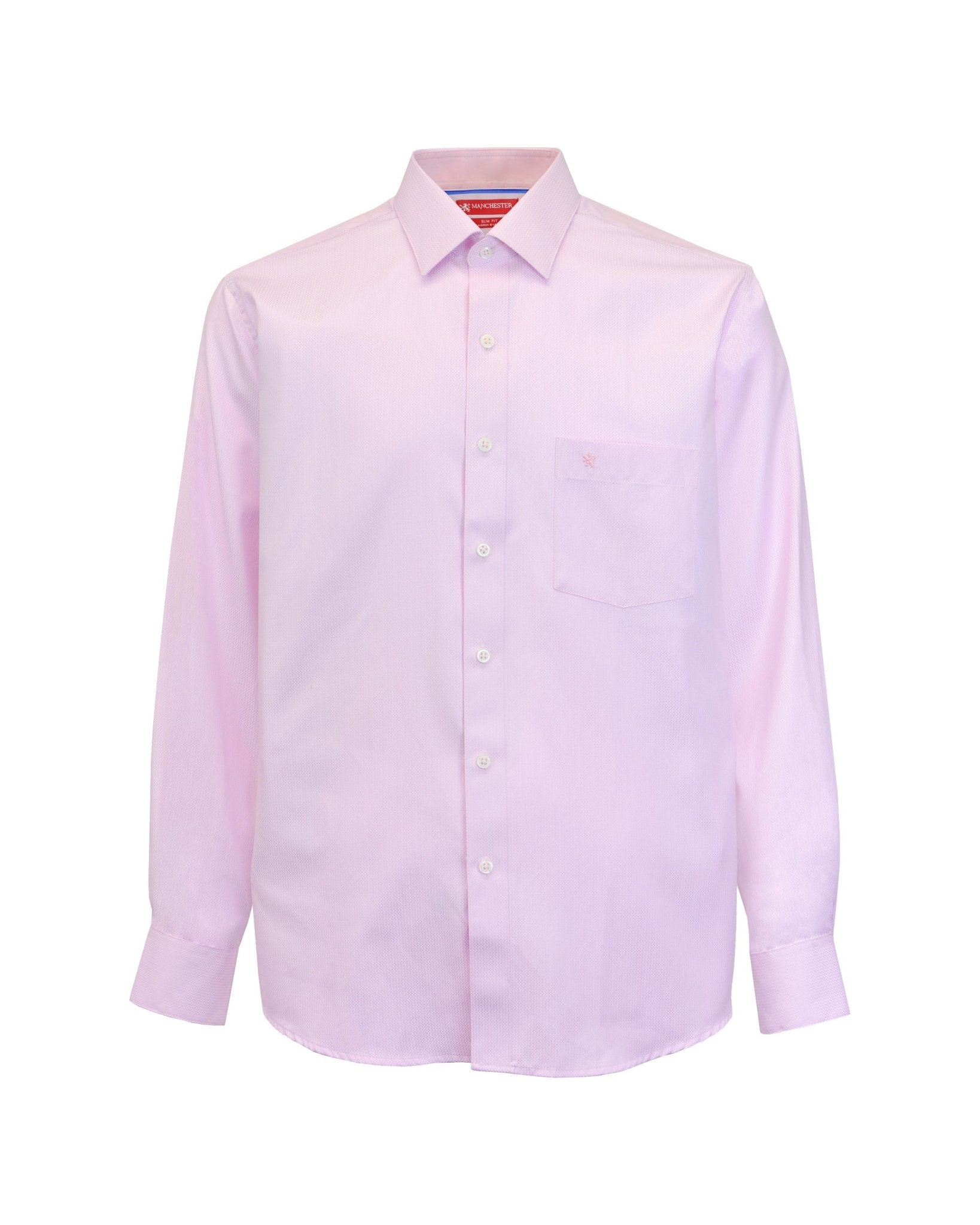Manchester Camisa de Vestir Corte Slim Algodón - Poliéster - Manchester