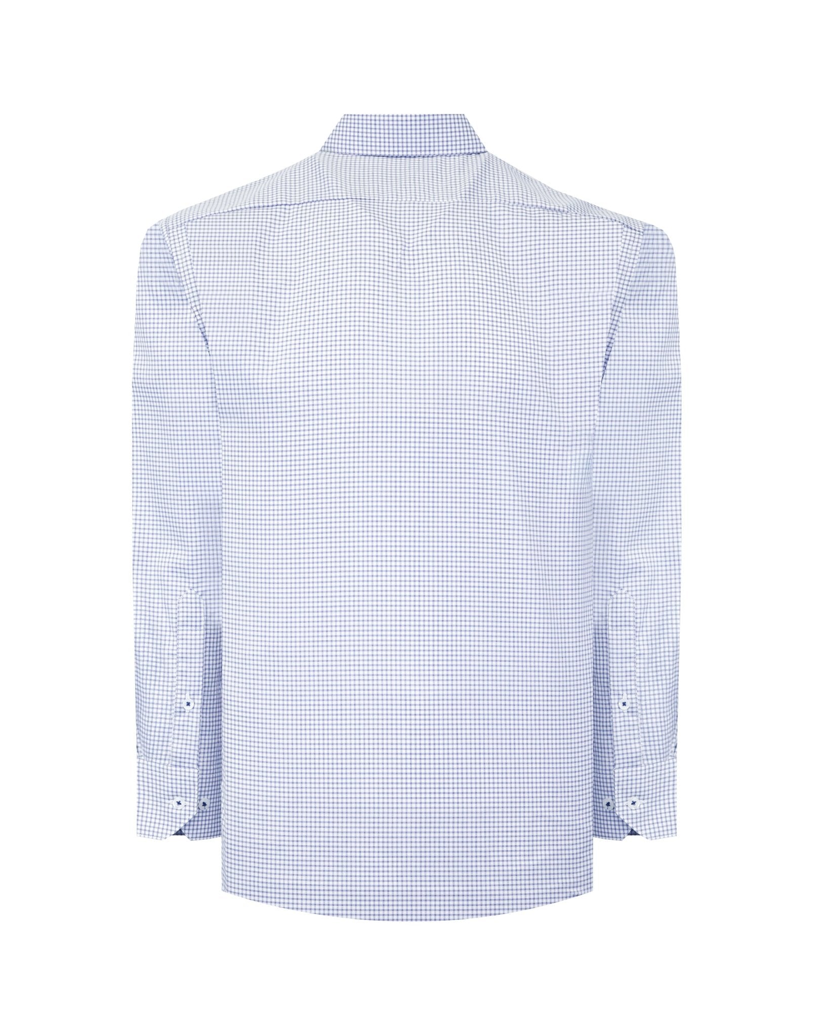 Manchester Camisa de Vestir Cuadrado Algodón - Poliéster - Manchester