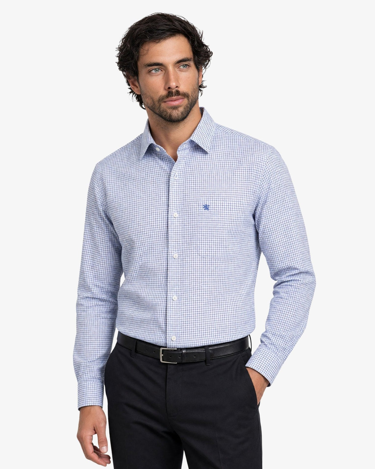 Manchester Camisa de Vestir Cuadros - Manchester