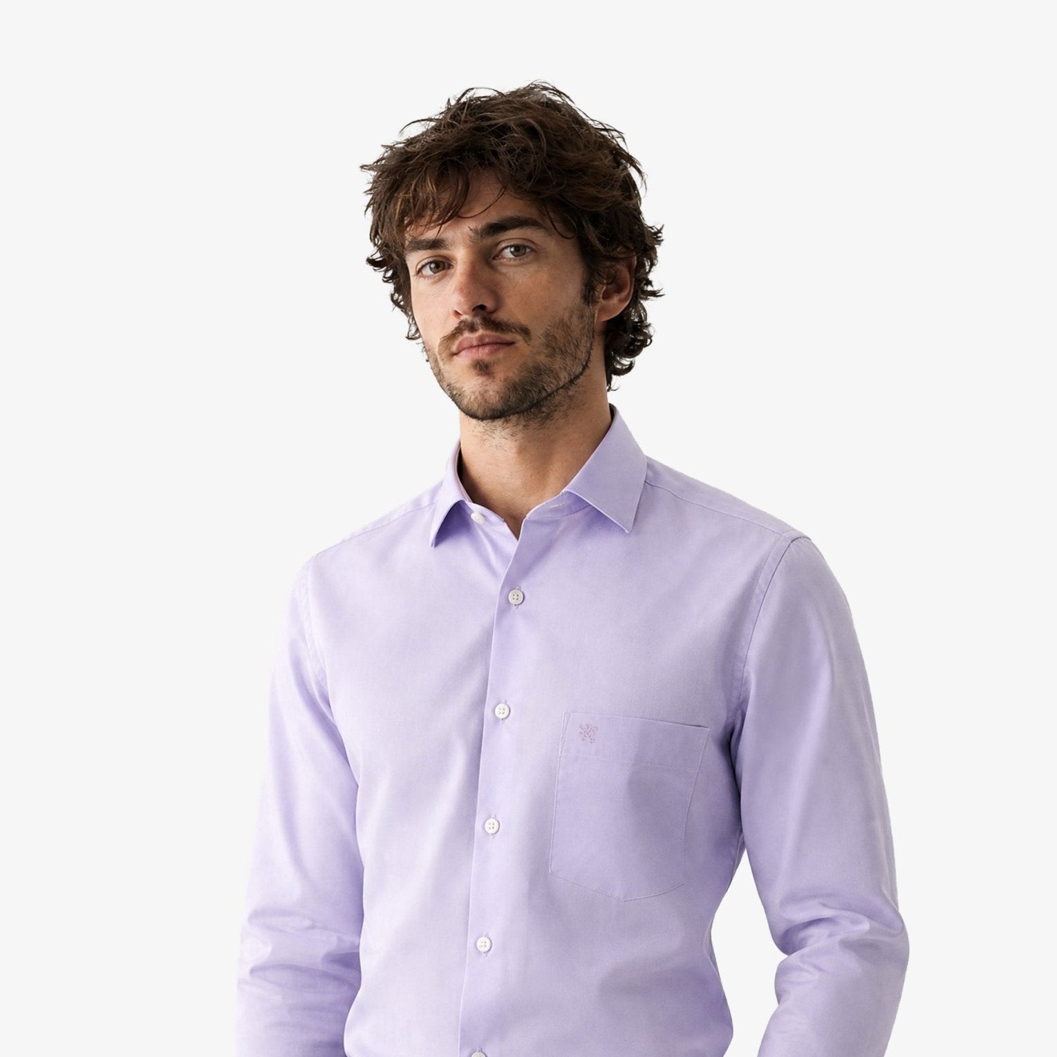 Manchester Camisa de Vestir Cuello Ajustable Algodón y Poliéster - Manchester