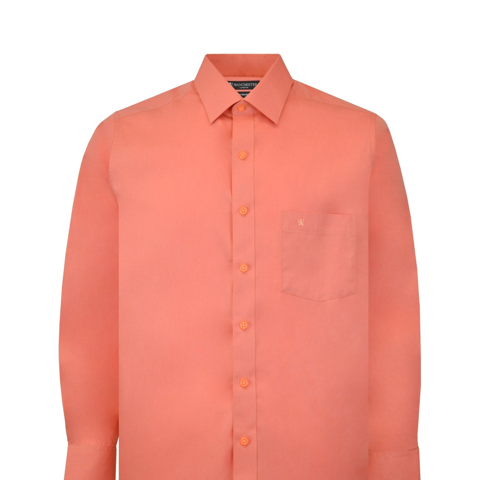 Manchester Camisa de Vestir Cuello Ajustable Algodón y Poliéster - Manchester