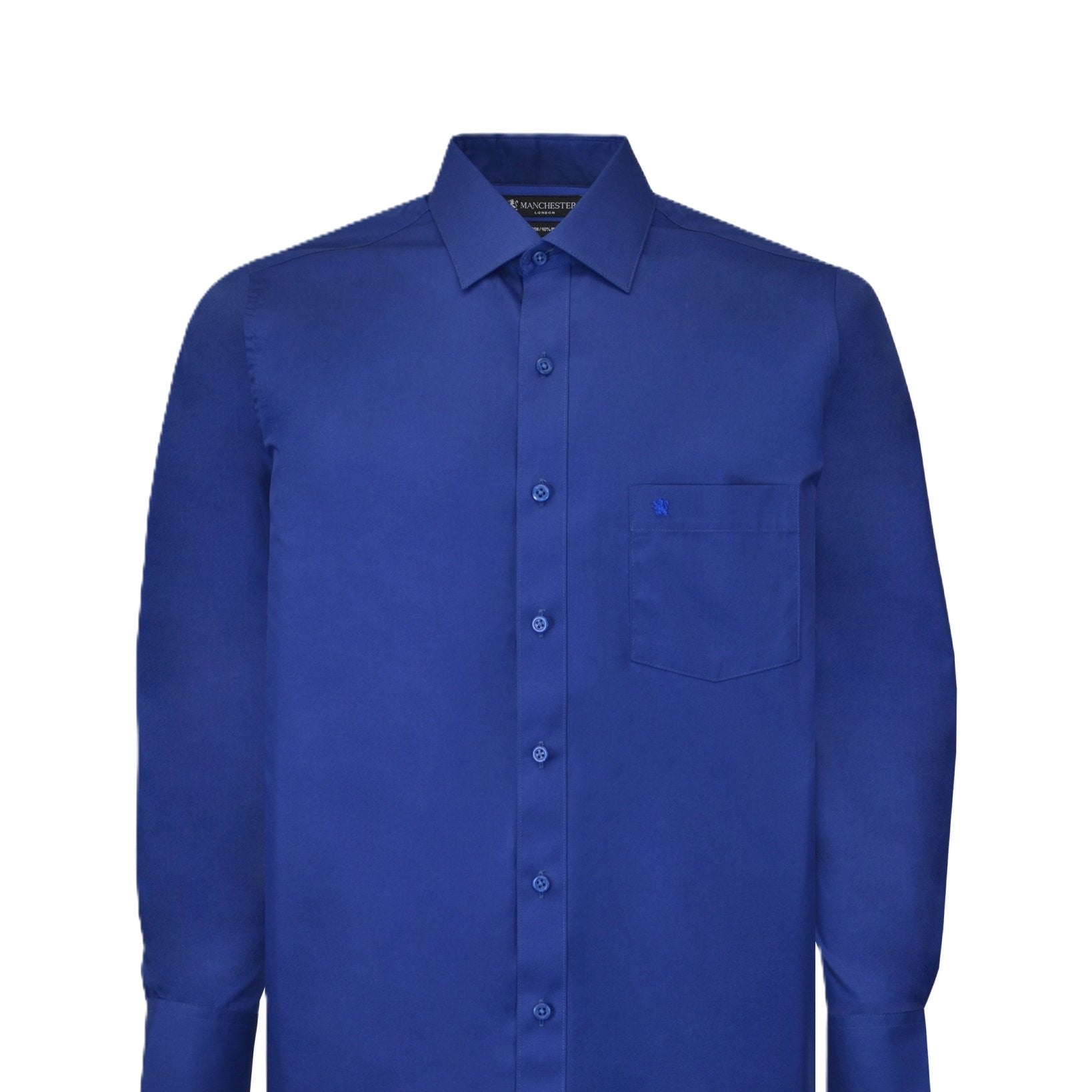 Manchester Camisa de Vestir Cuello Ajustable Algodón y Poliéster - Manchester