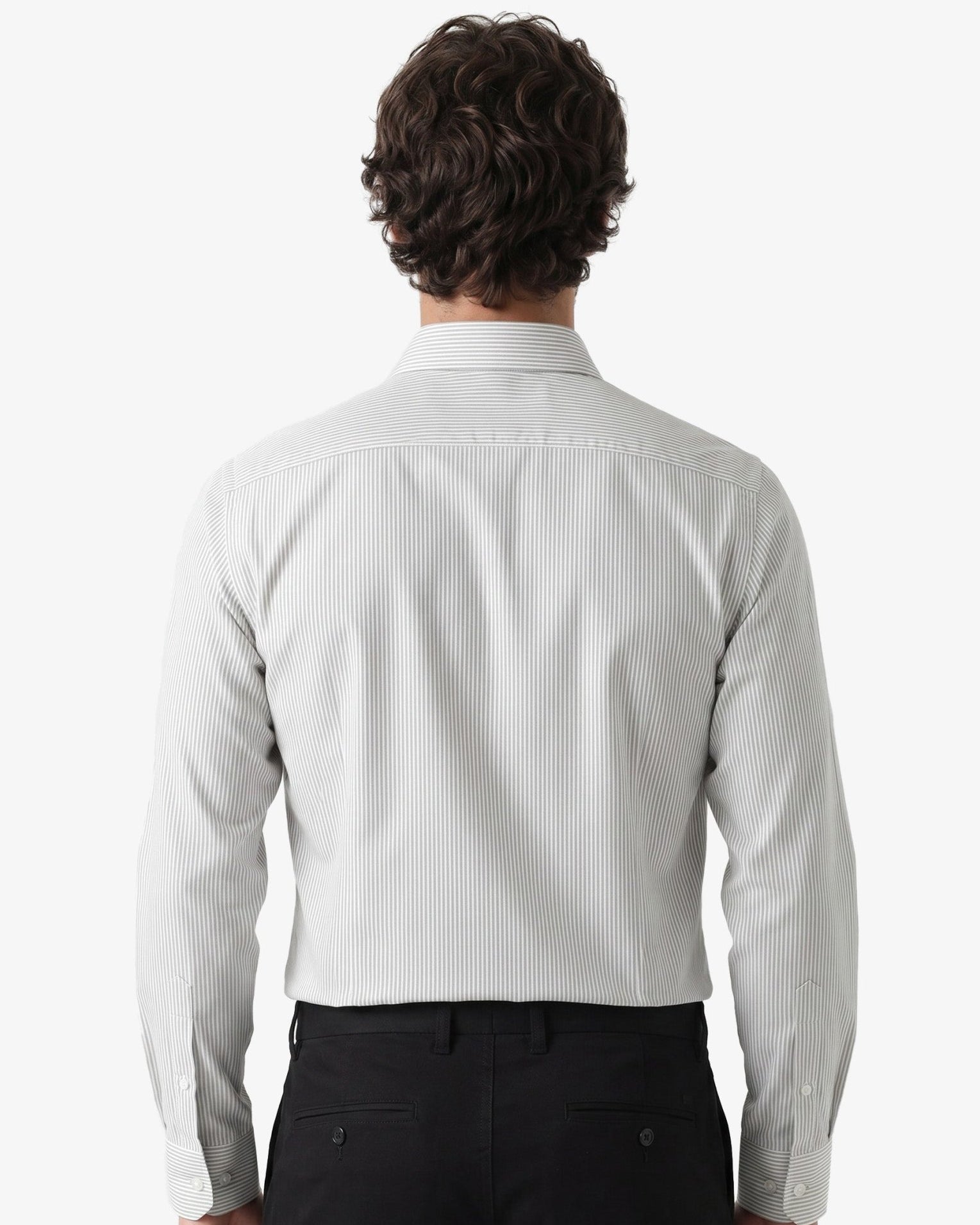 Manchester Camisa de Vestir Cuello Ajustable y Puño Convertible - Manchester