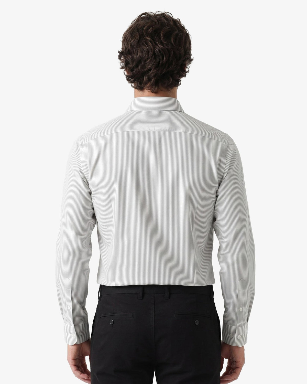 Manchester Camisa de Vestir Cuello Ajustable y Puño Convertible - Manchester